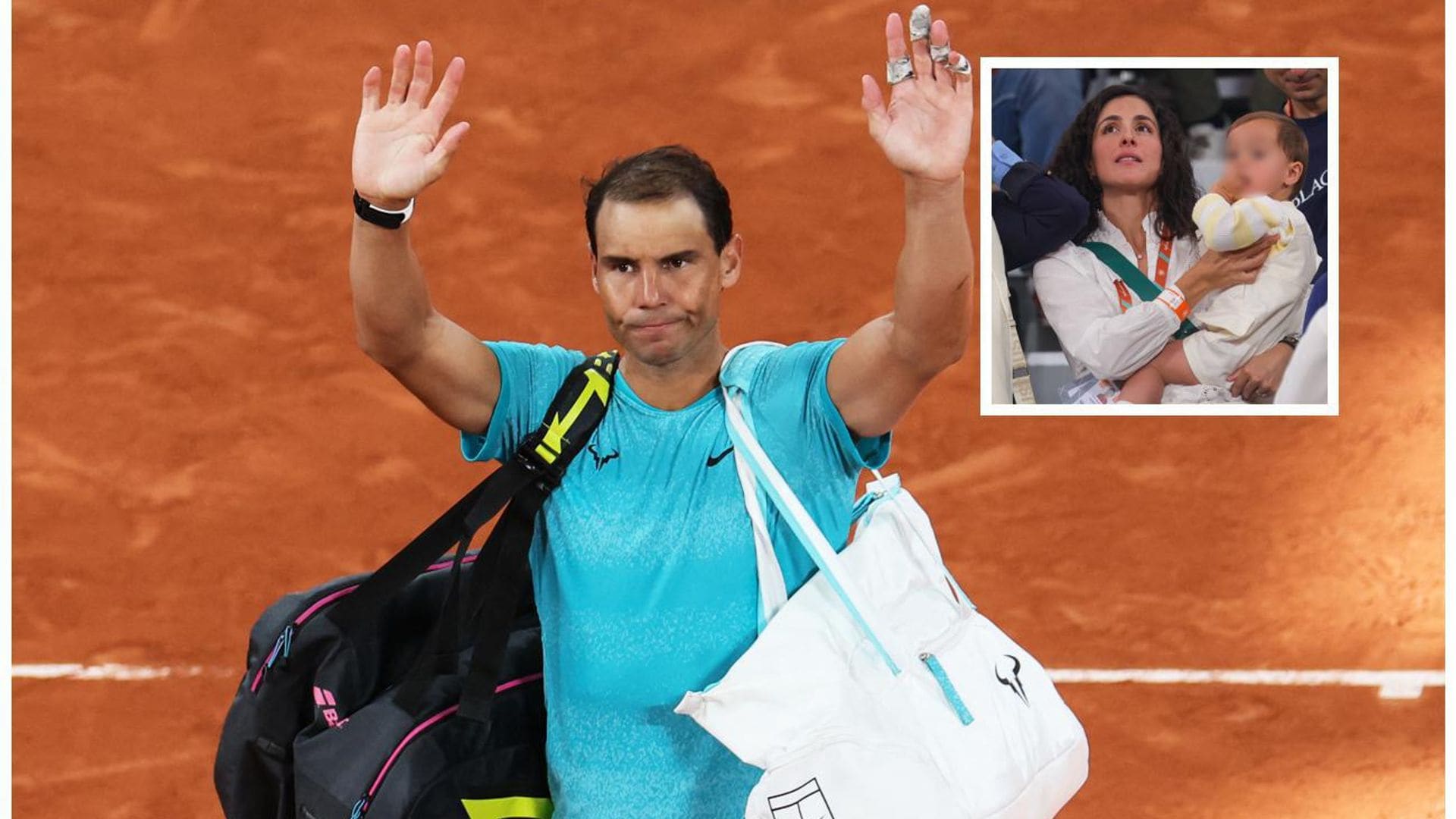 Nadal se refugia en su familia tras su derrota: ‘No sé si será mi última vez aquí, pero ha sido increíble’