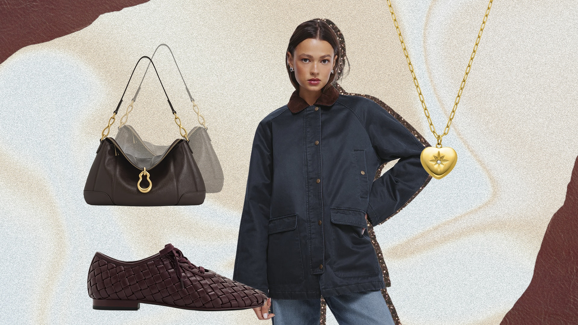 Compras de moda collage