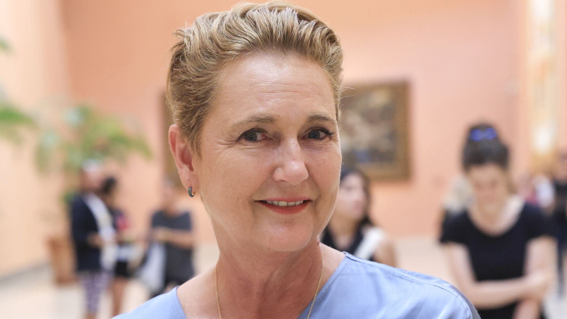 Francesca Thyssen en la inauguración de Terrafilia: Mas allá de lo humano en Madrid el 30 de julio de 2025