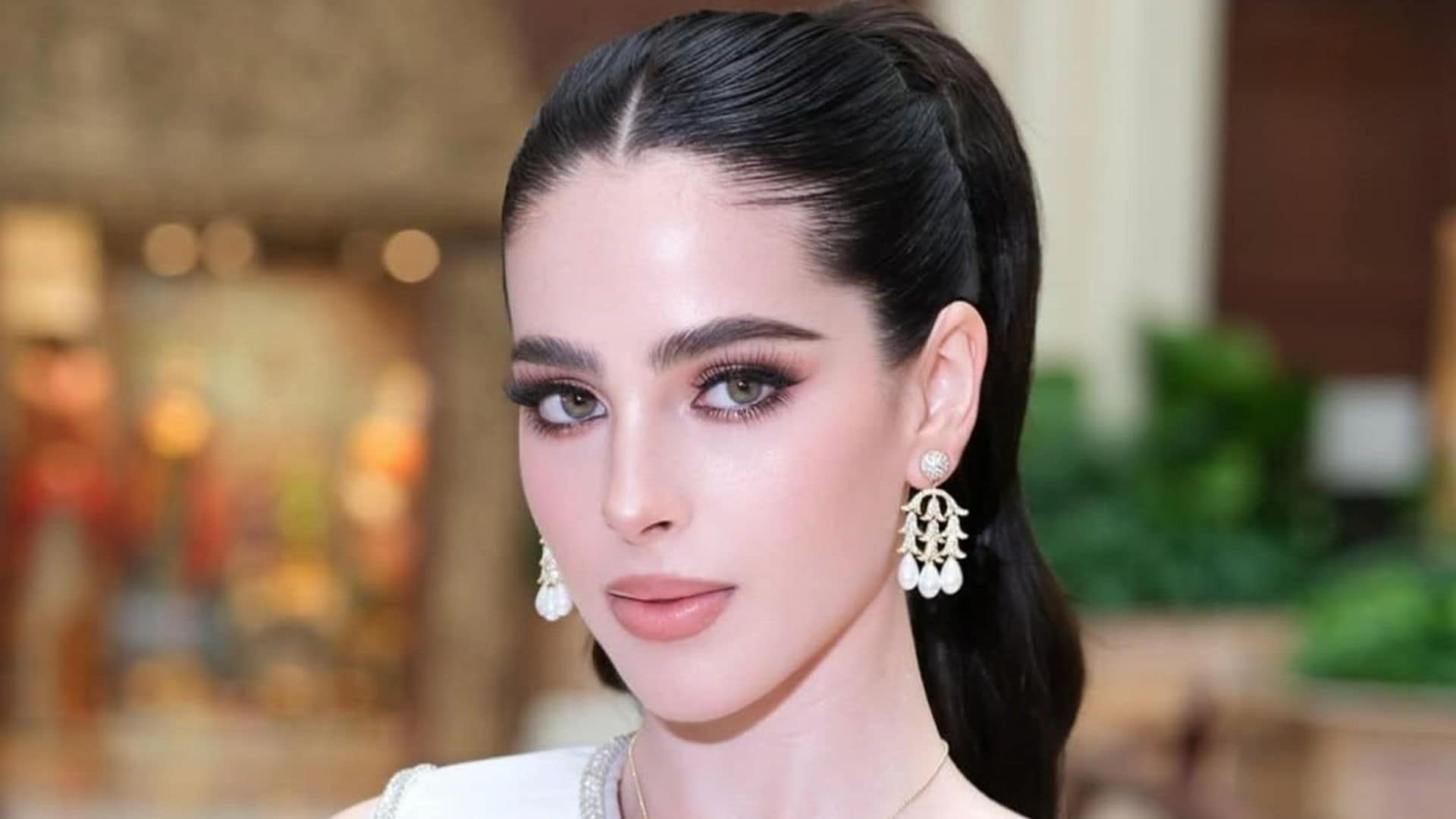 Fátima Bosch representante de México en Miss Universo.