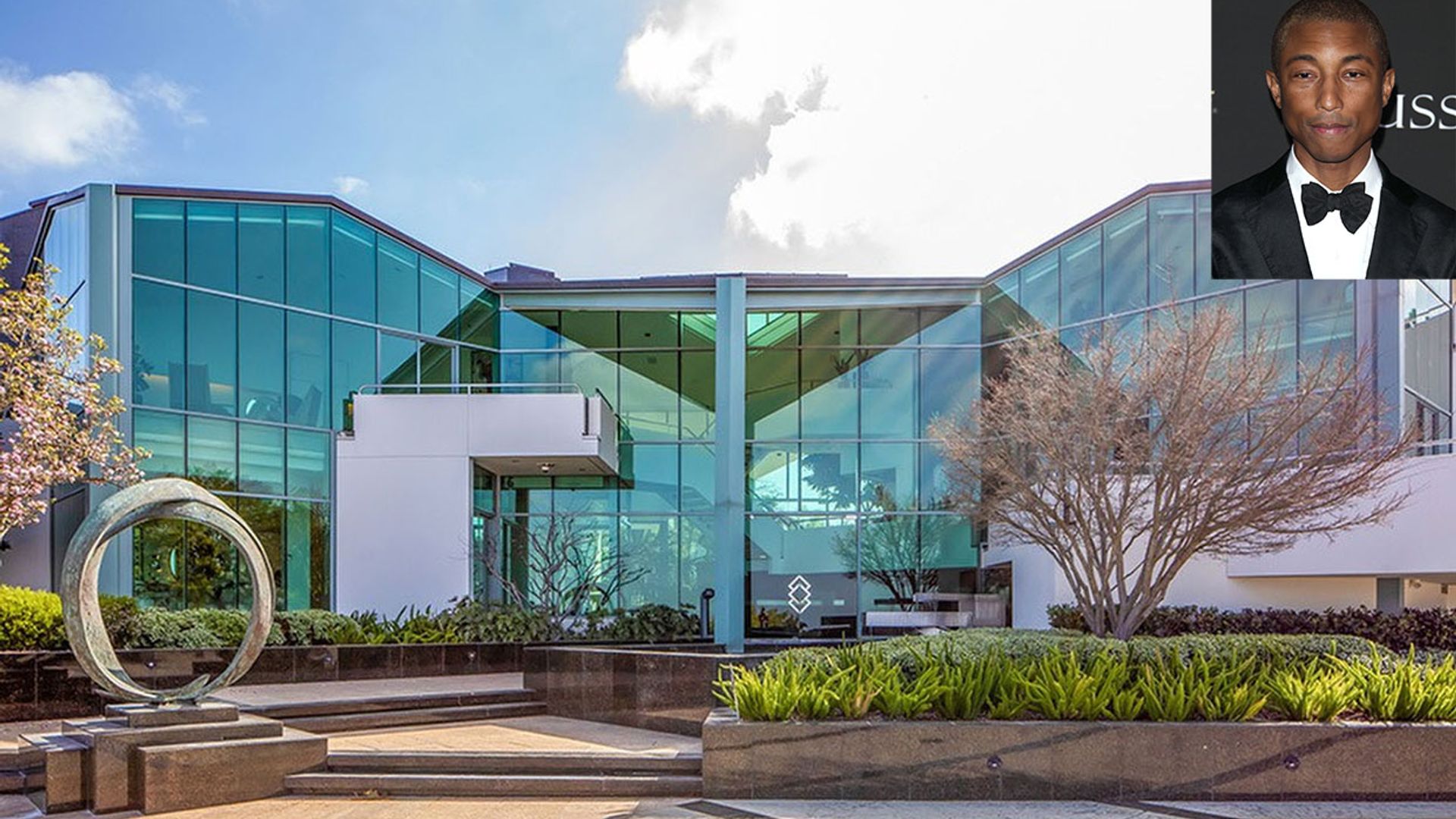 Así es la espectacular mansión que Pharrell Williams vende en Beverly Hills