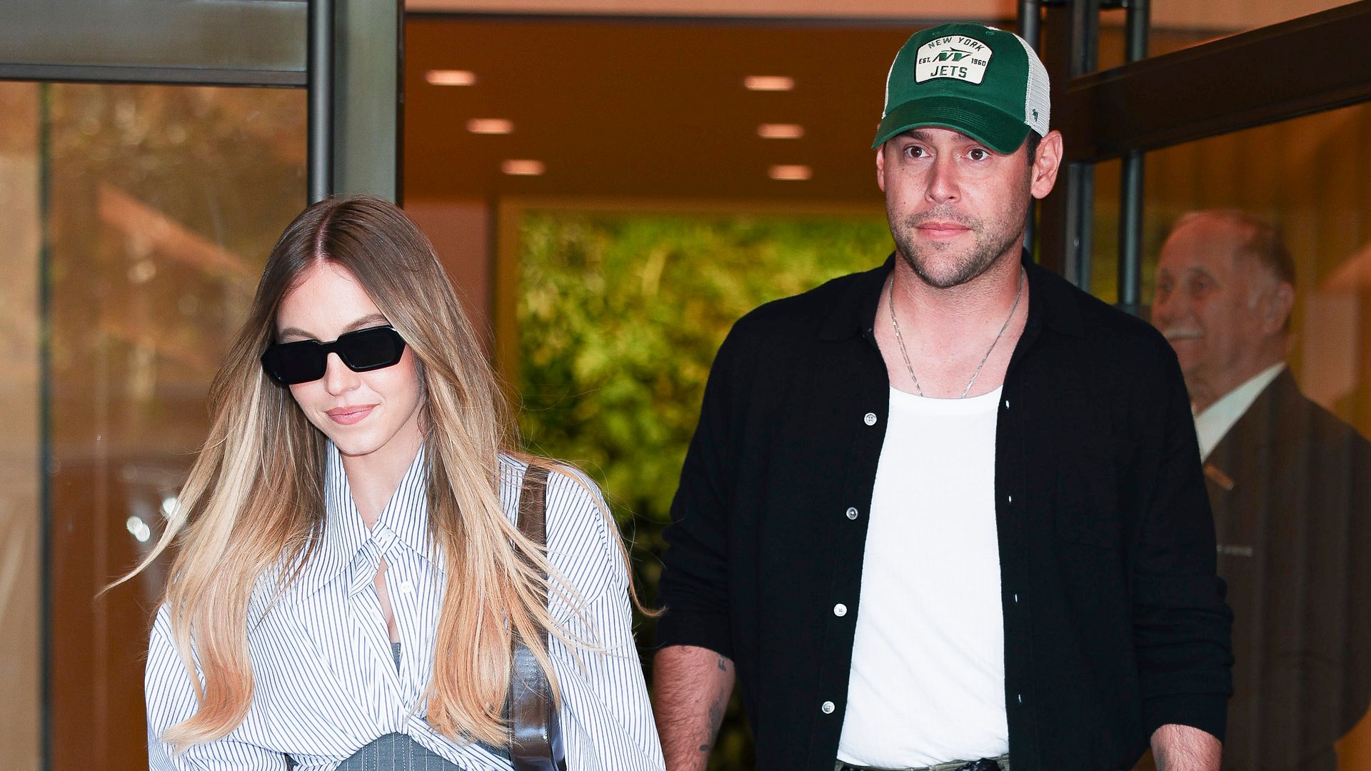 Sydney Sweeney y Scooter Braun en Nueva York