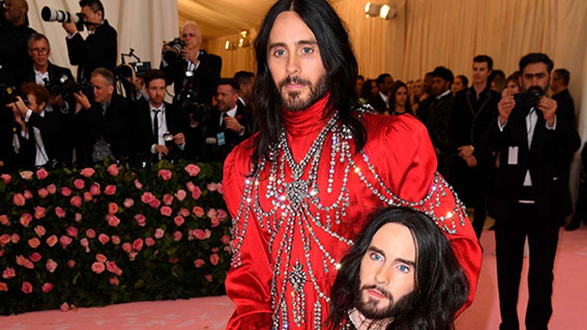 Jared Leto pierde la cabeza que llevó a la Gala Met valorada en 10.000 euros