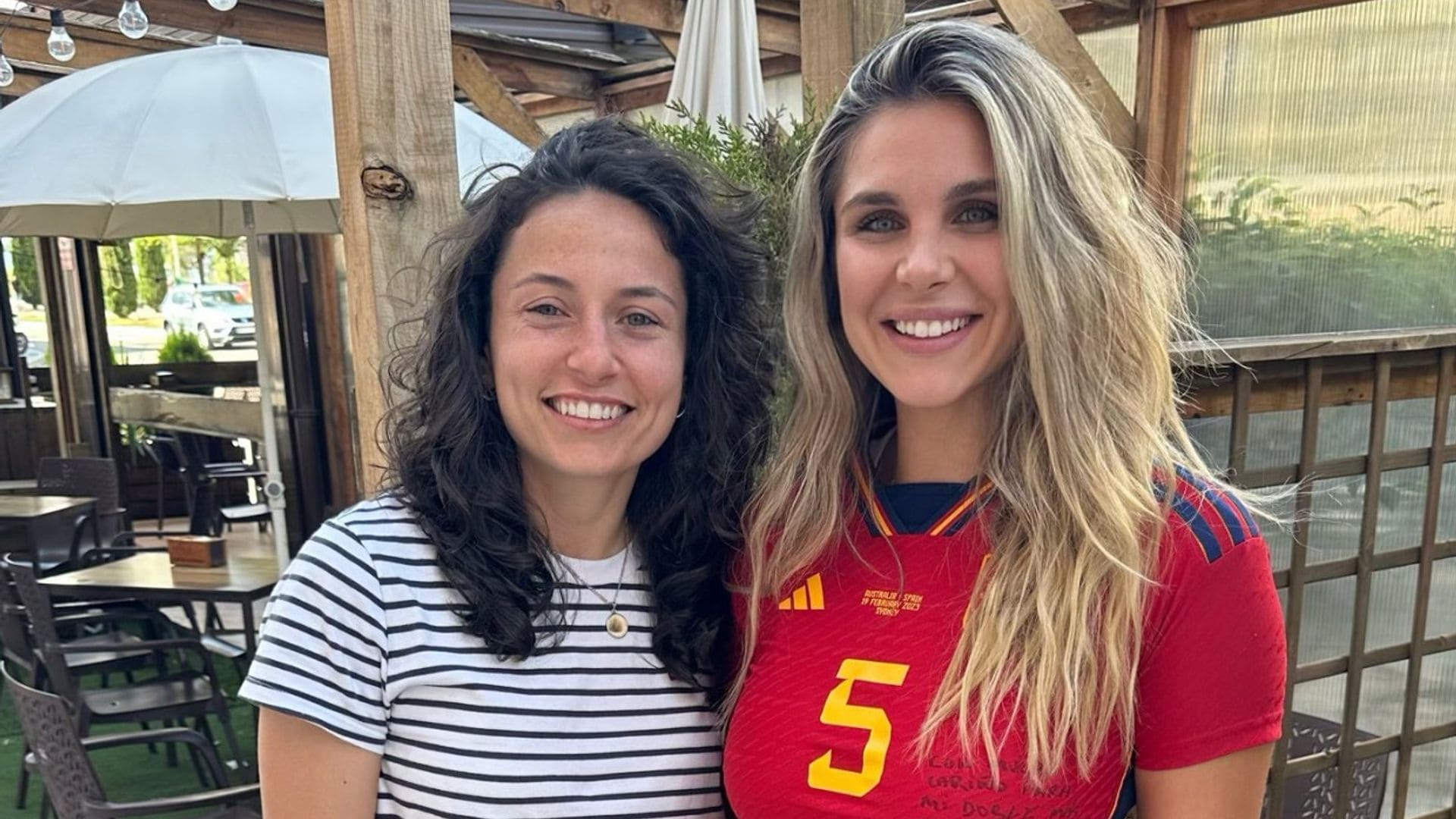 La futbolista Ivana Andrés se encuentra con Ivana Icardi después del error viral con sus nombres