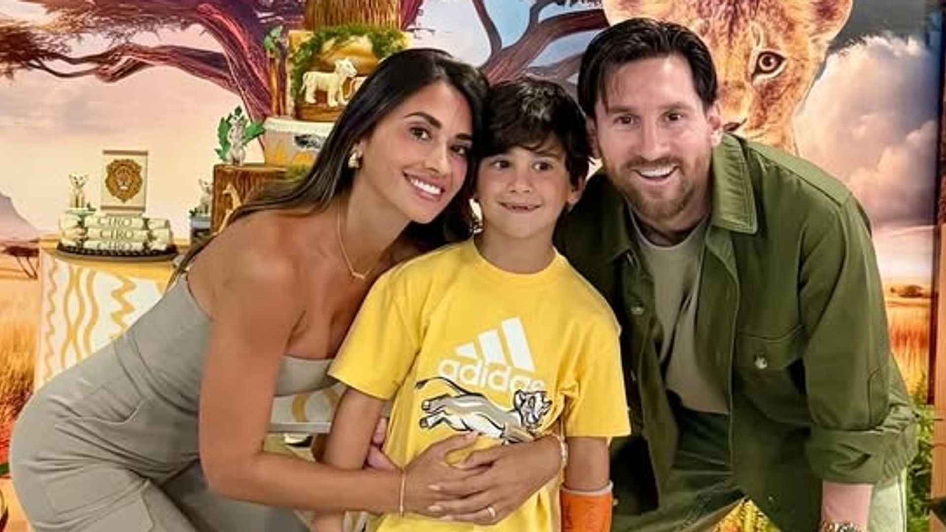 Escucha la primera y adorable entrevista de Ciro, el hijo menor de Leo Messi y Antonela Roccuzzo