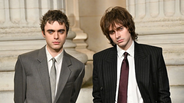 Lennon y Gene, hijos de Liam Gallagher, cantante de Oasis