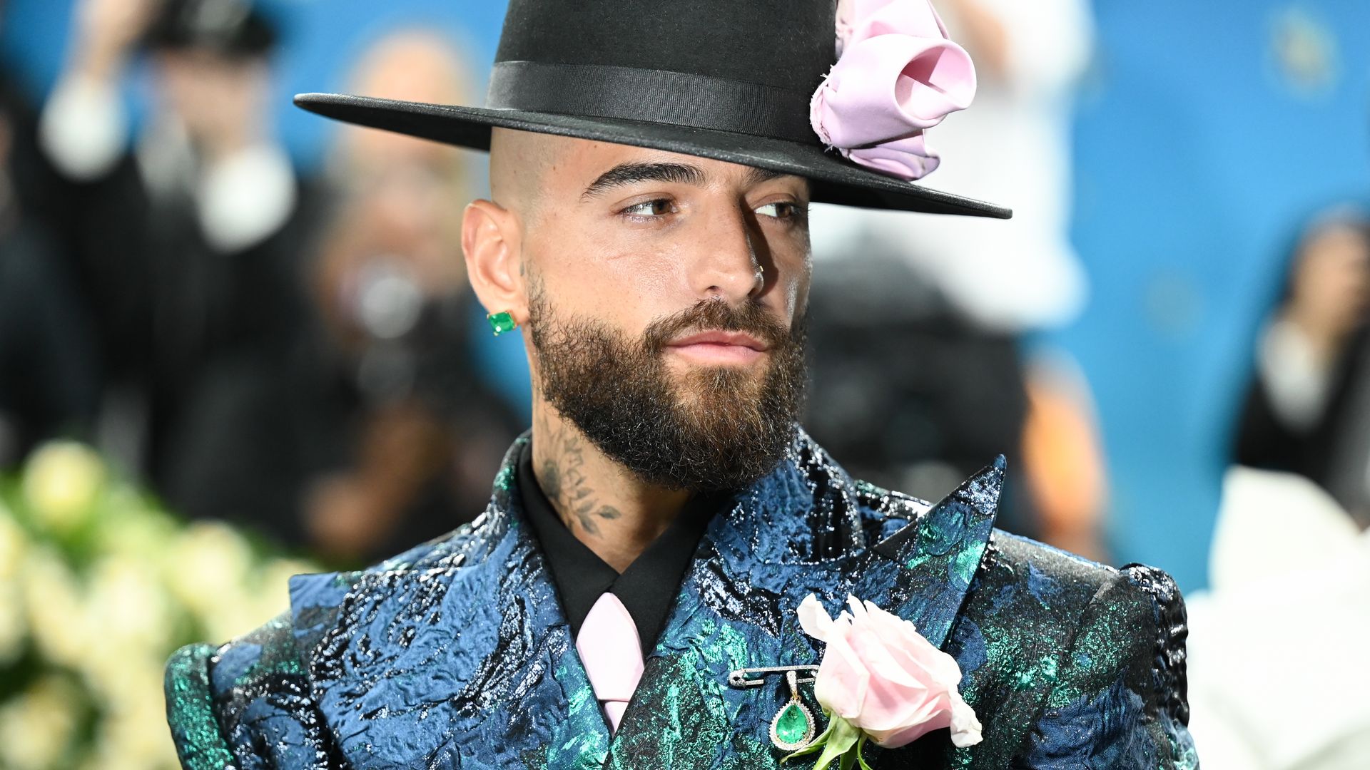 Maluma lució el que podría ser el reloj más icónico en la historia de la Met Gala