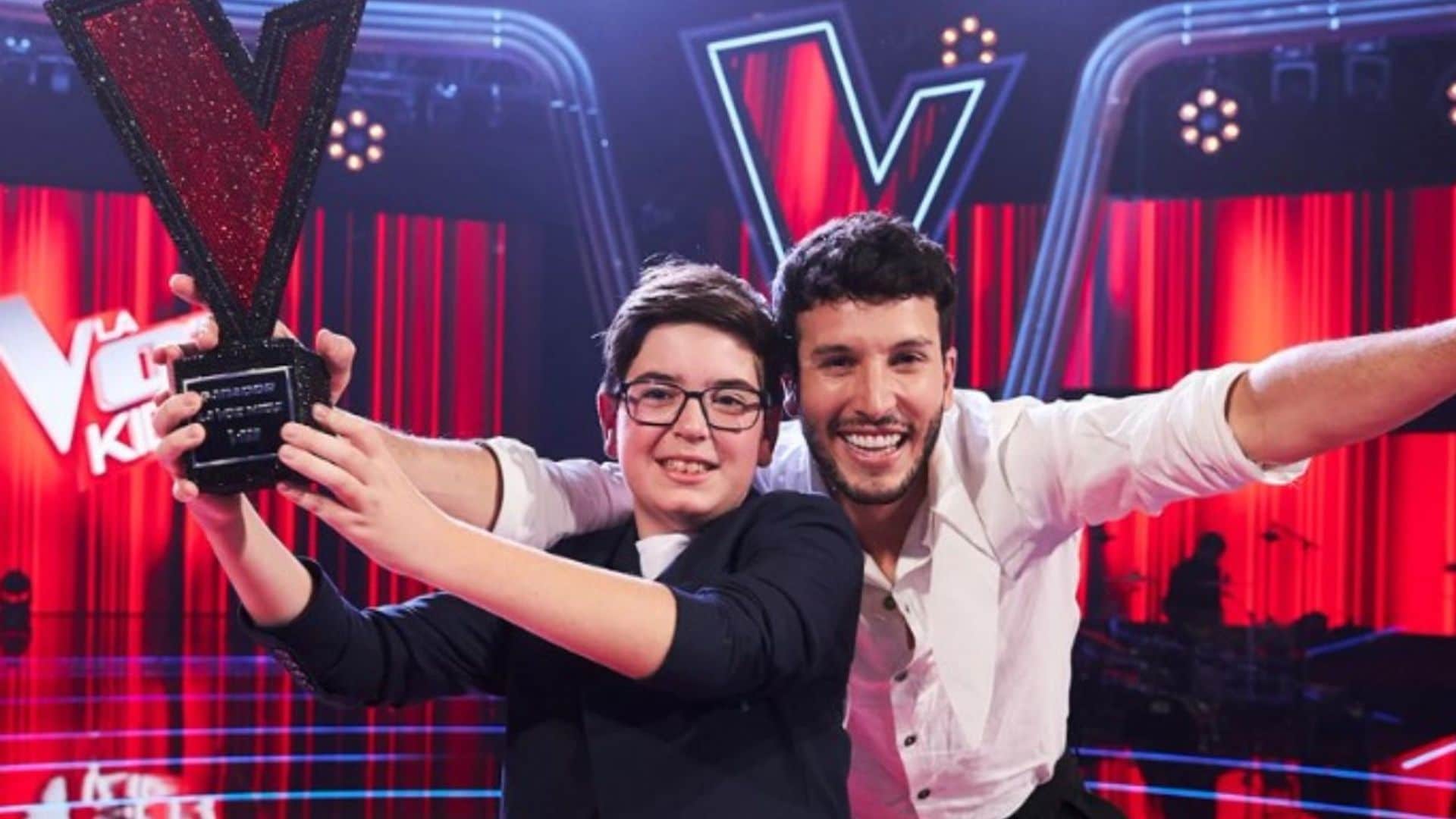 Rubén Franco y su coach Sebastián Yatra ganan 'La Voz Kids' en una noche cargada de sorpresas y lágrimas