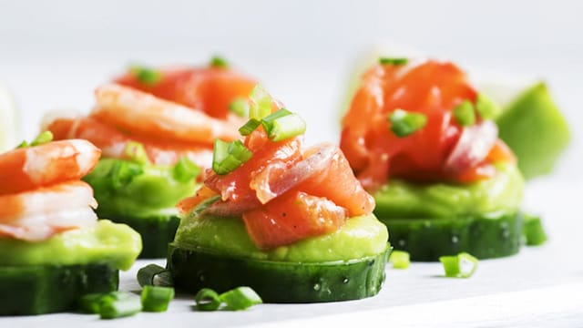 aperitivo gambas