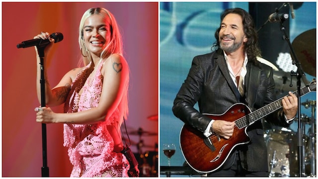 Karol G y Marco Antonio Solís