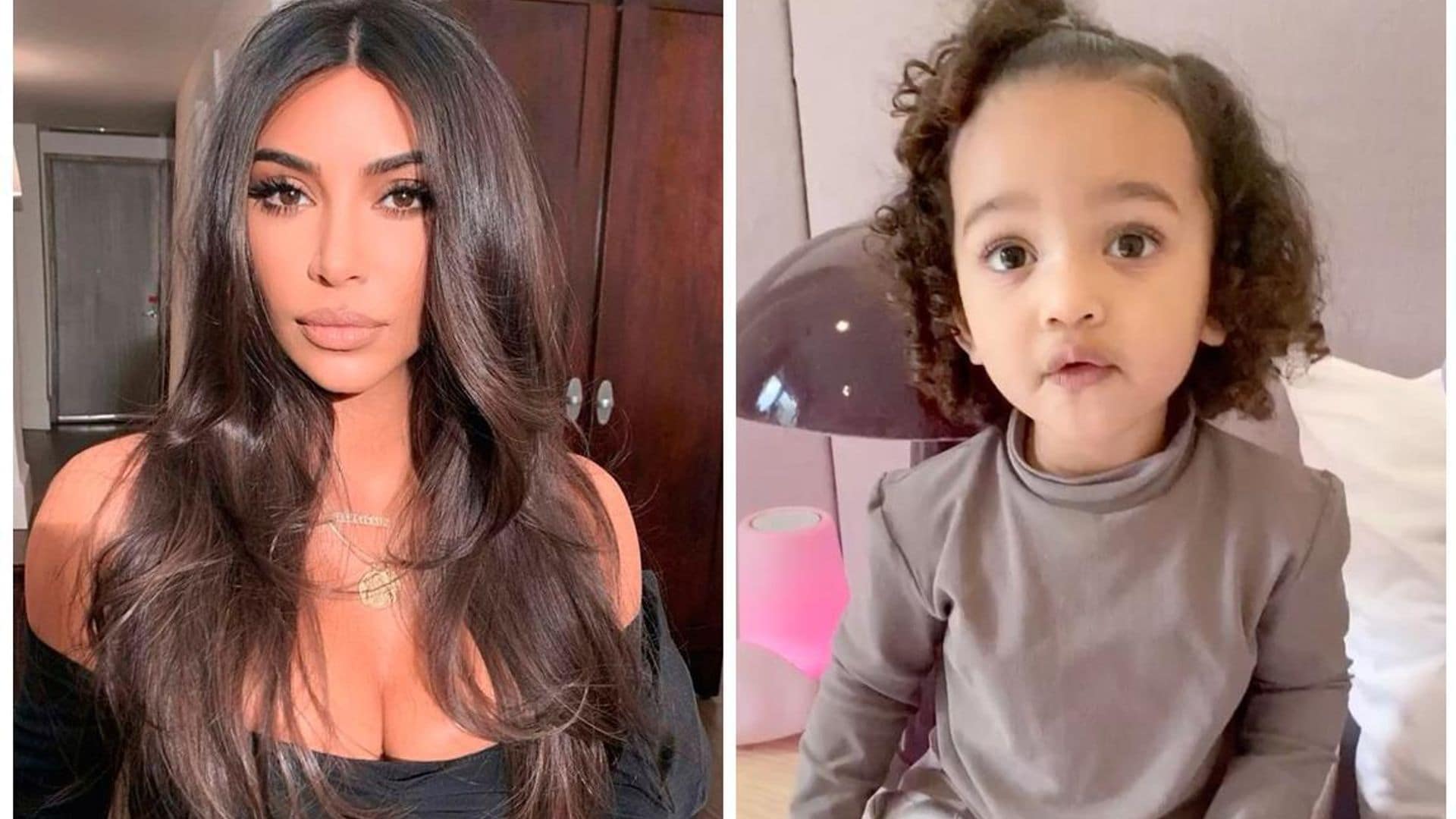 Lo más tierno: Chicago, la hija de Kim Kardashian cantando con su dulce voz
