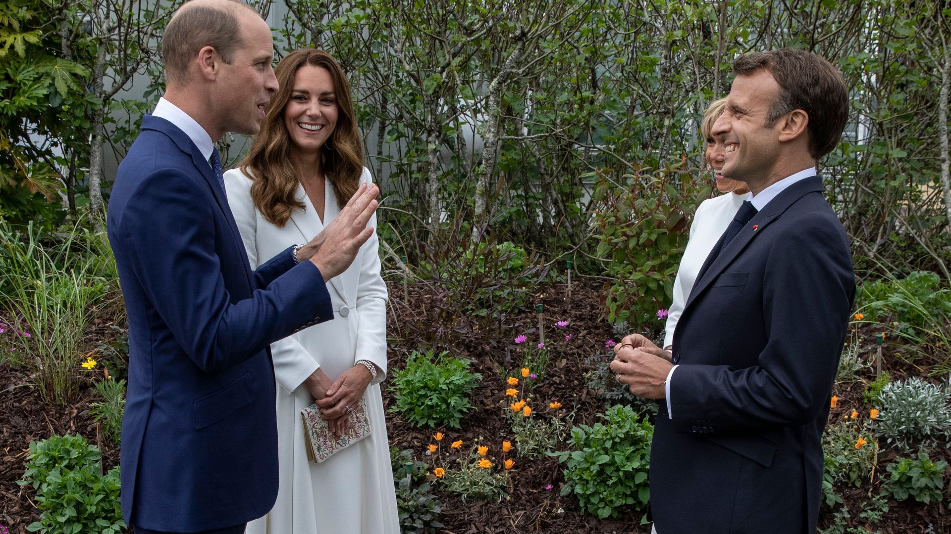 Los príncipes de Gales recibirán a los Macron: la tiara de Kate Middelton en duda