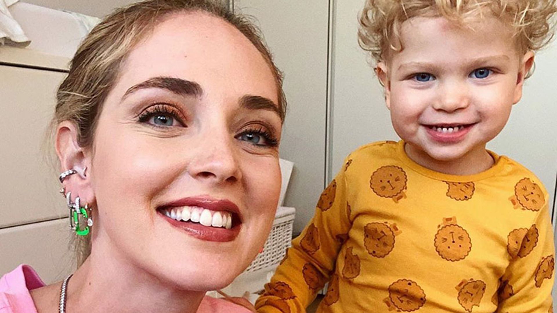 ¡Impoluto! Leo, hijo de Chiara Ferragni, un as de la limpieza