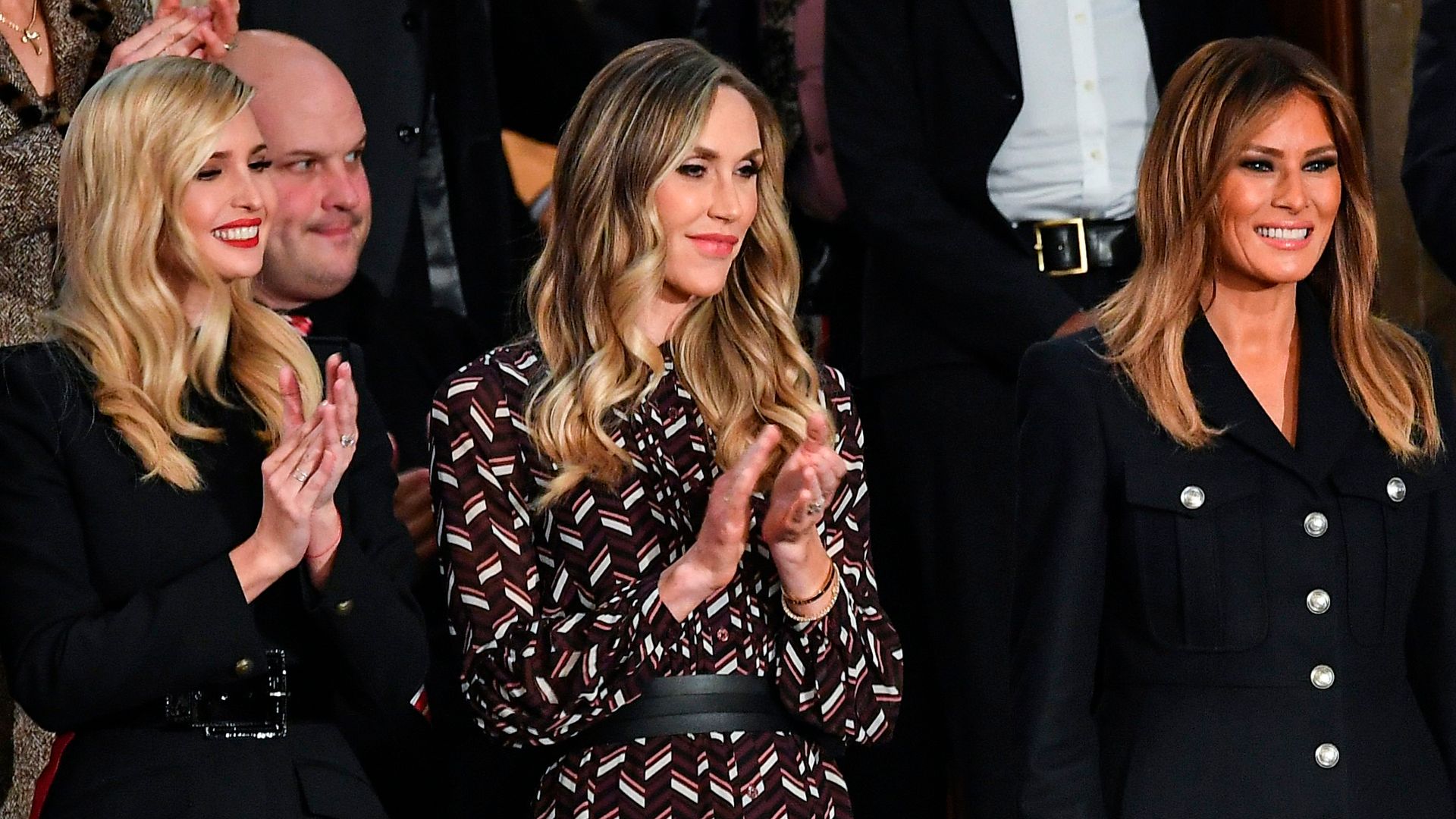 Melania, Lara e Ivanka Trump 