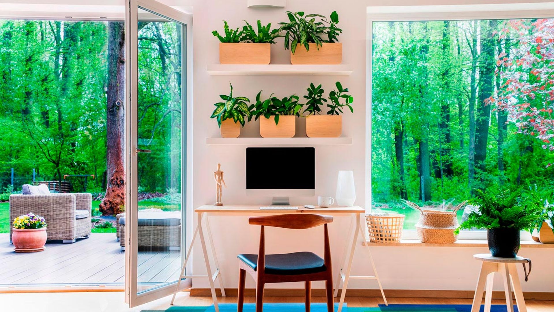 10 ideas decorativas para montar una zona de trabajo en casa
