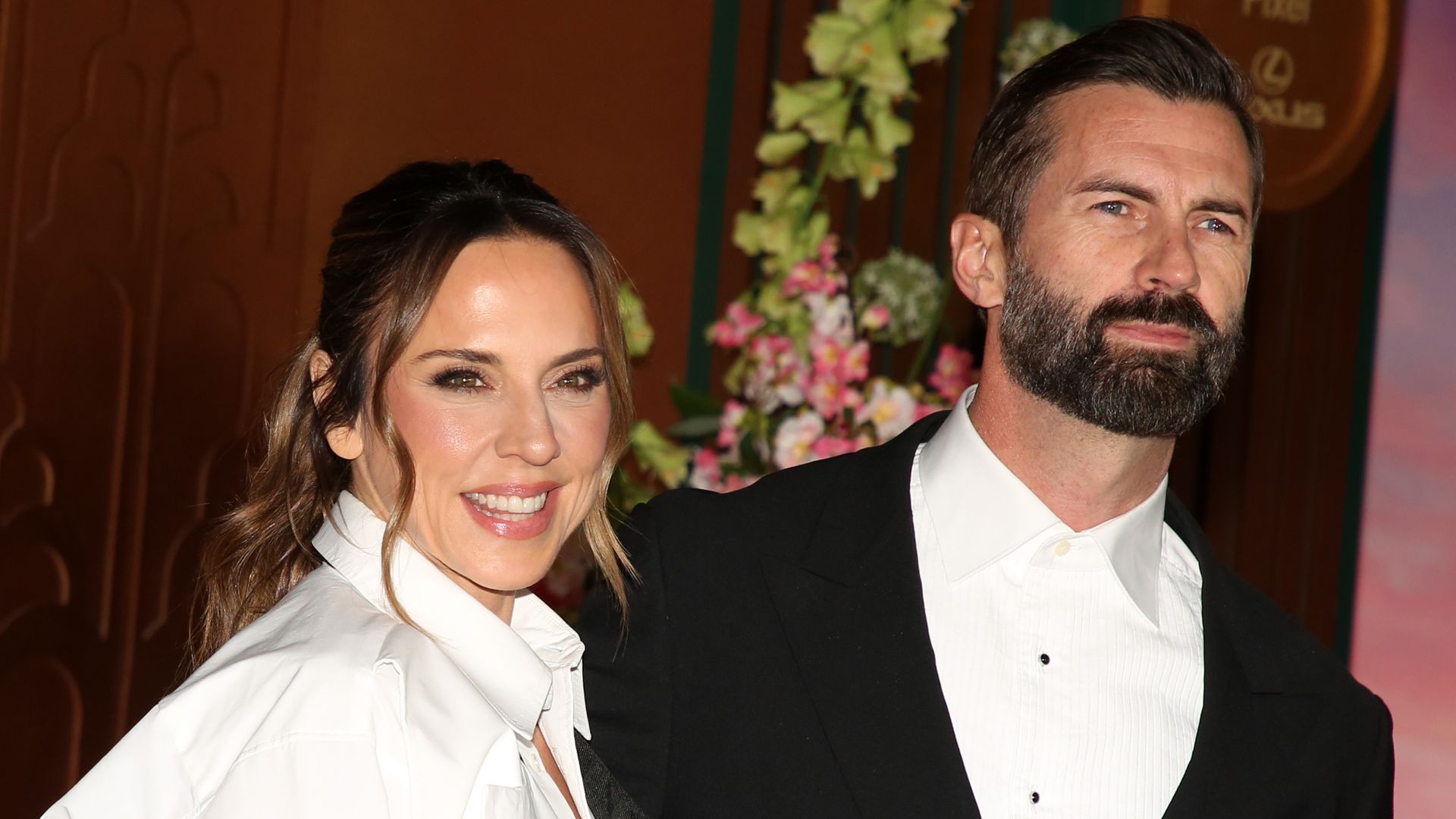 Mel C y Chris Dingwall, en la presentación de 'Wicked'