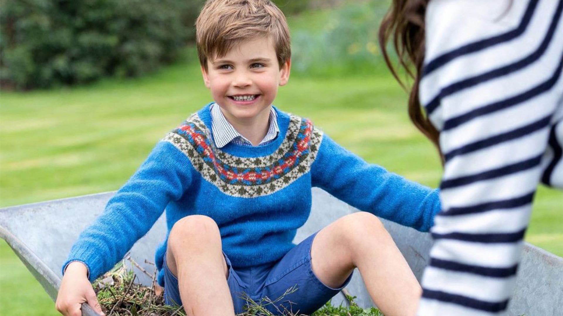 Las simpáticas imágenes con la que los príncipes de Gales celebran los cinco años de su hijo Louis