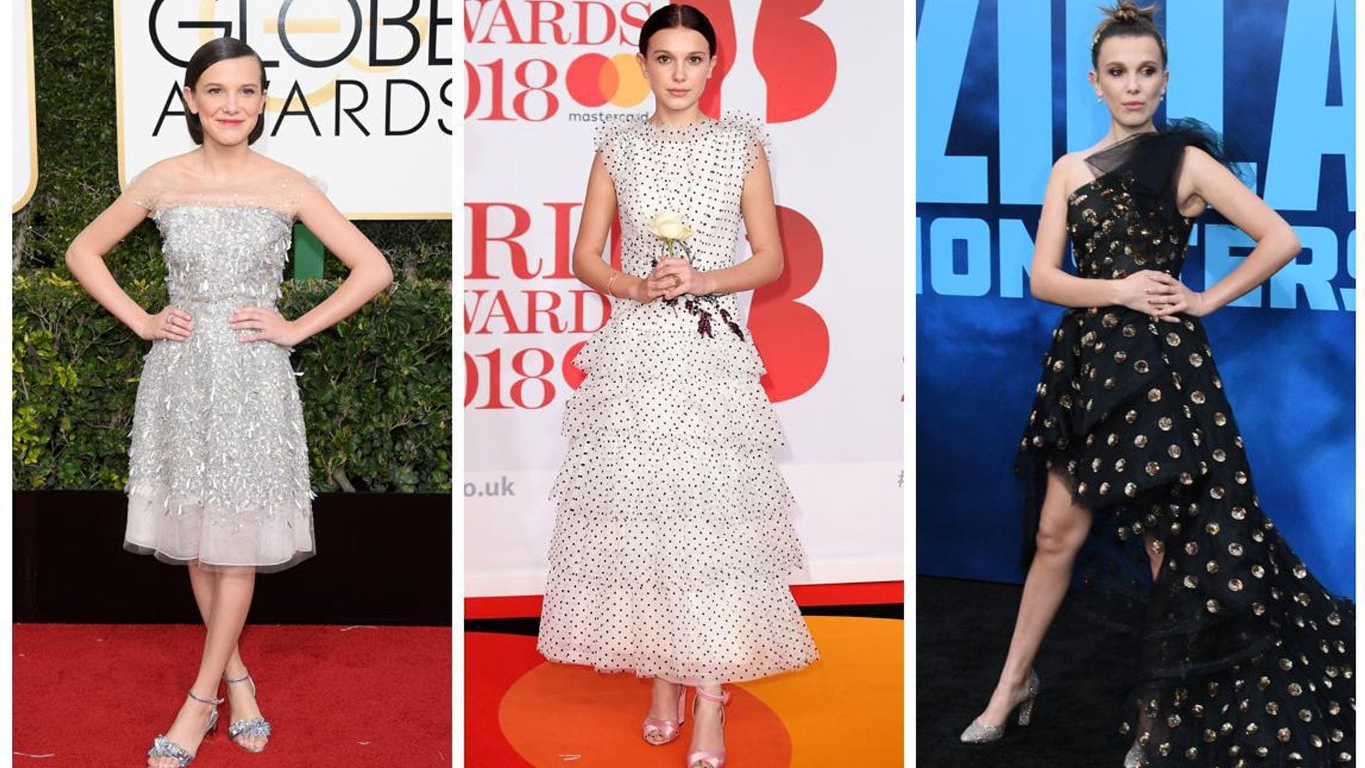 Millie Bobby Brown: 11 looks de ‘red carpet’ que reflejan su transformación