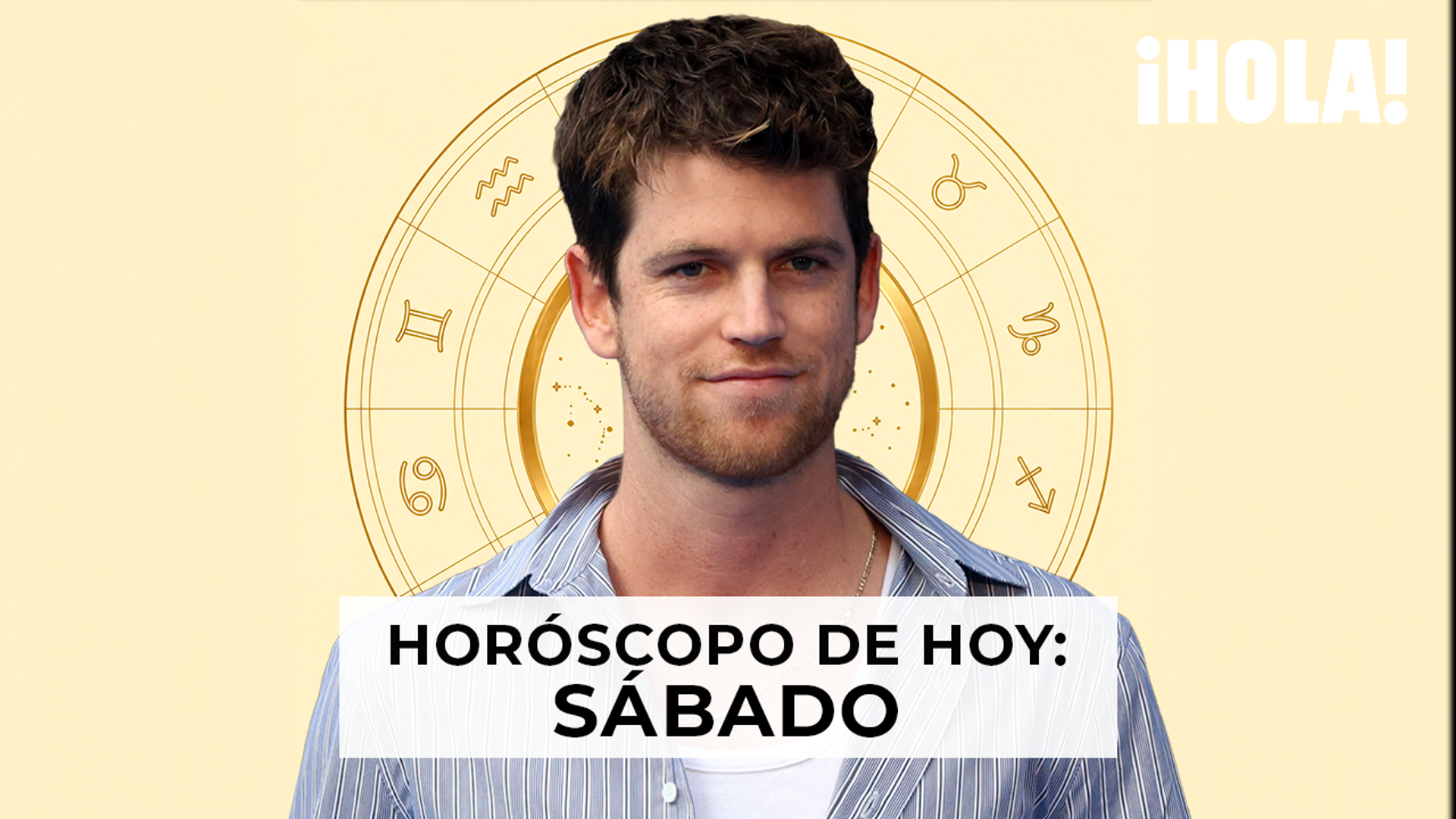 Horóscopo de hoy: Miguel Bernardeau