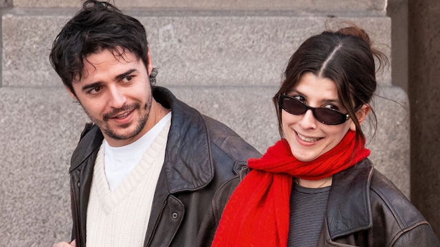 Mafalda y su novio, Miguel Ángel Martín
