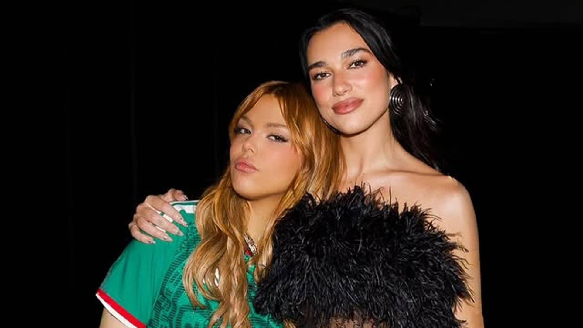 Bu Cuarón y Dua Lipa en México