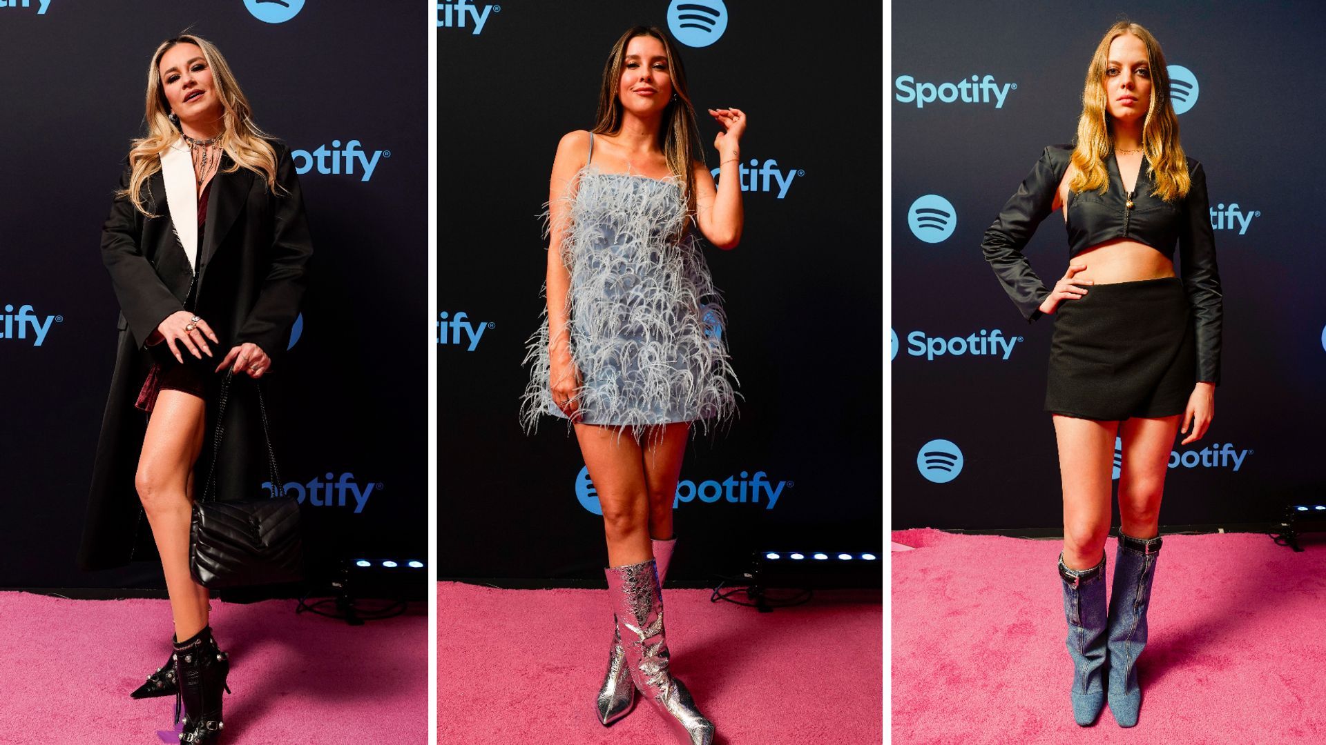 Deslumbrantes estrellas en la alfombra roja de la GALA Spotify: Paulina Goto, María José y más