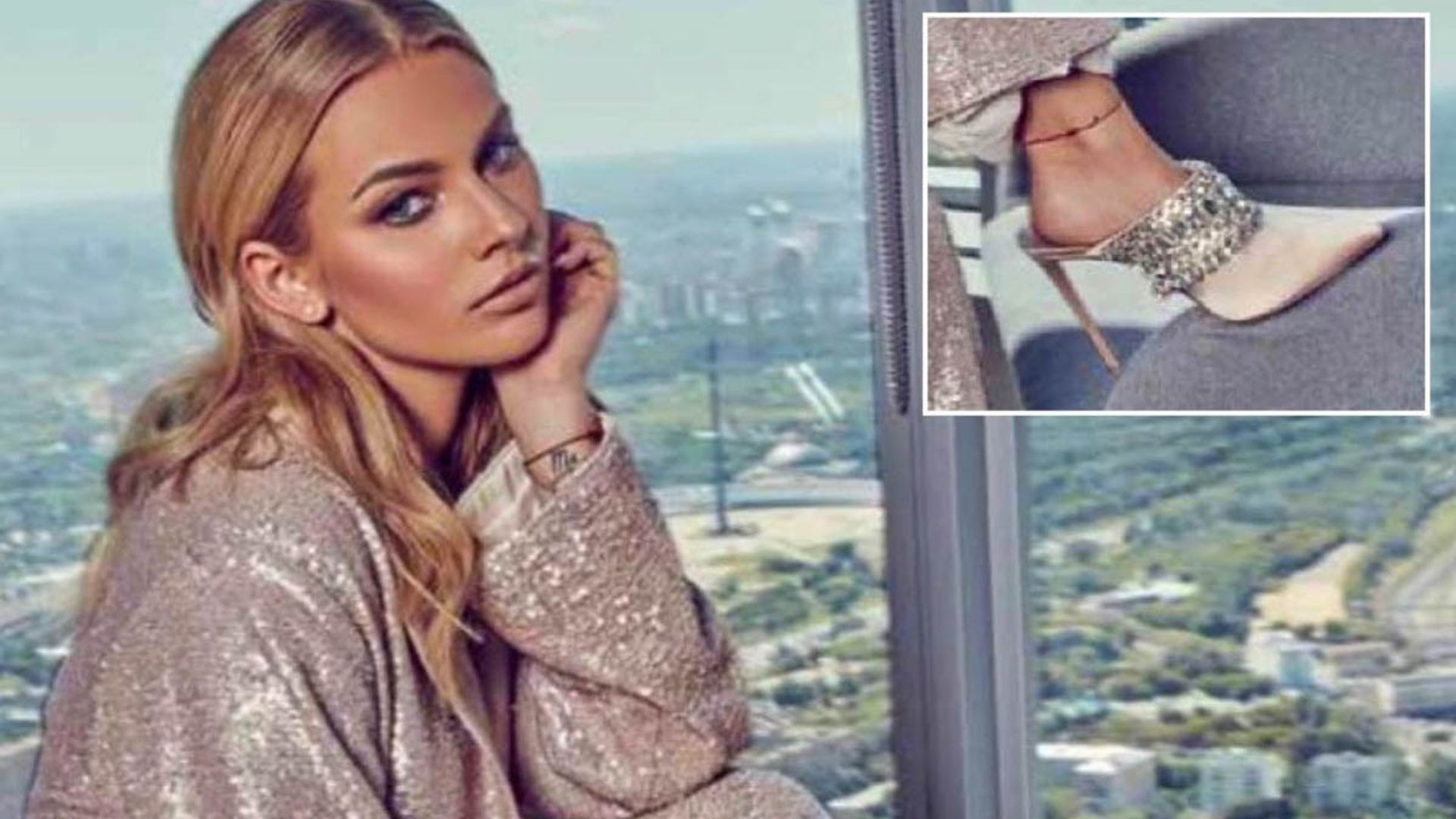 Zapatos joya: así es la apuesta de Irina Baeva