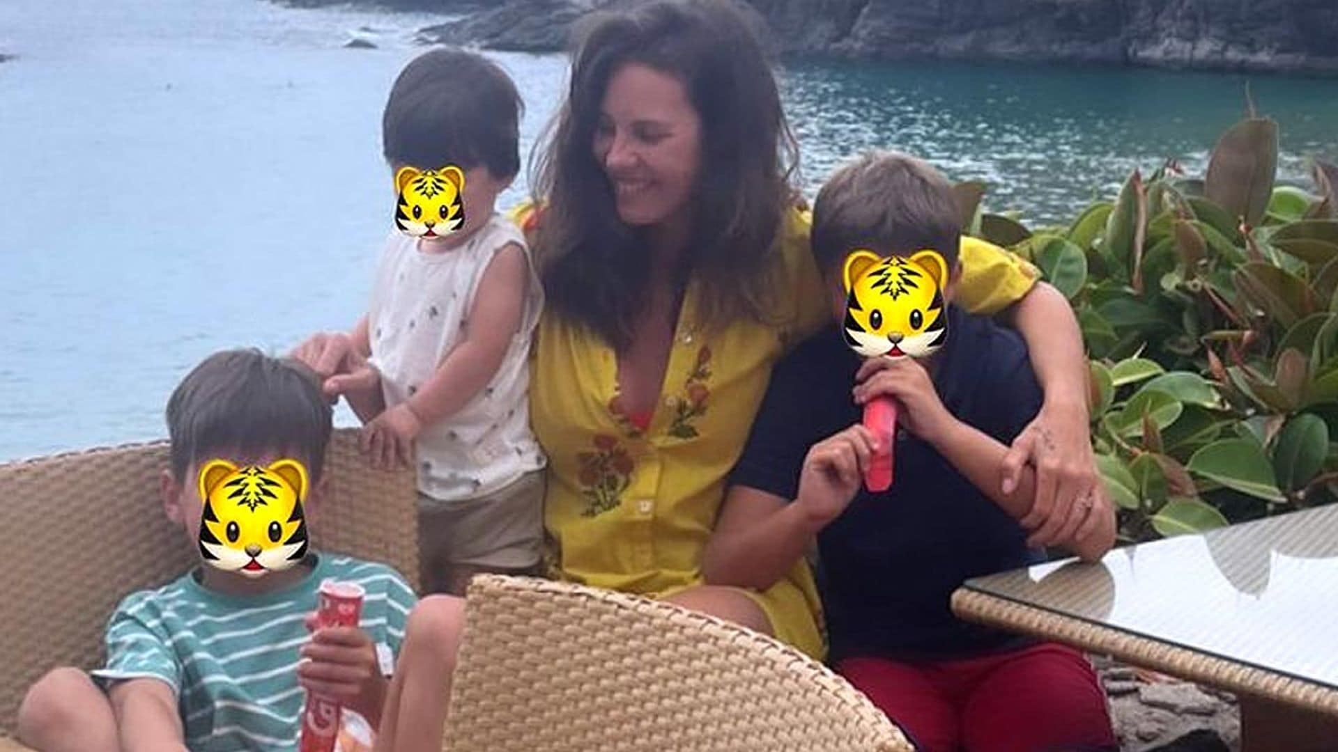 Las vacaciones de Jessica Bueno con los 'amores de su vida': sus hijos