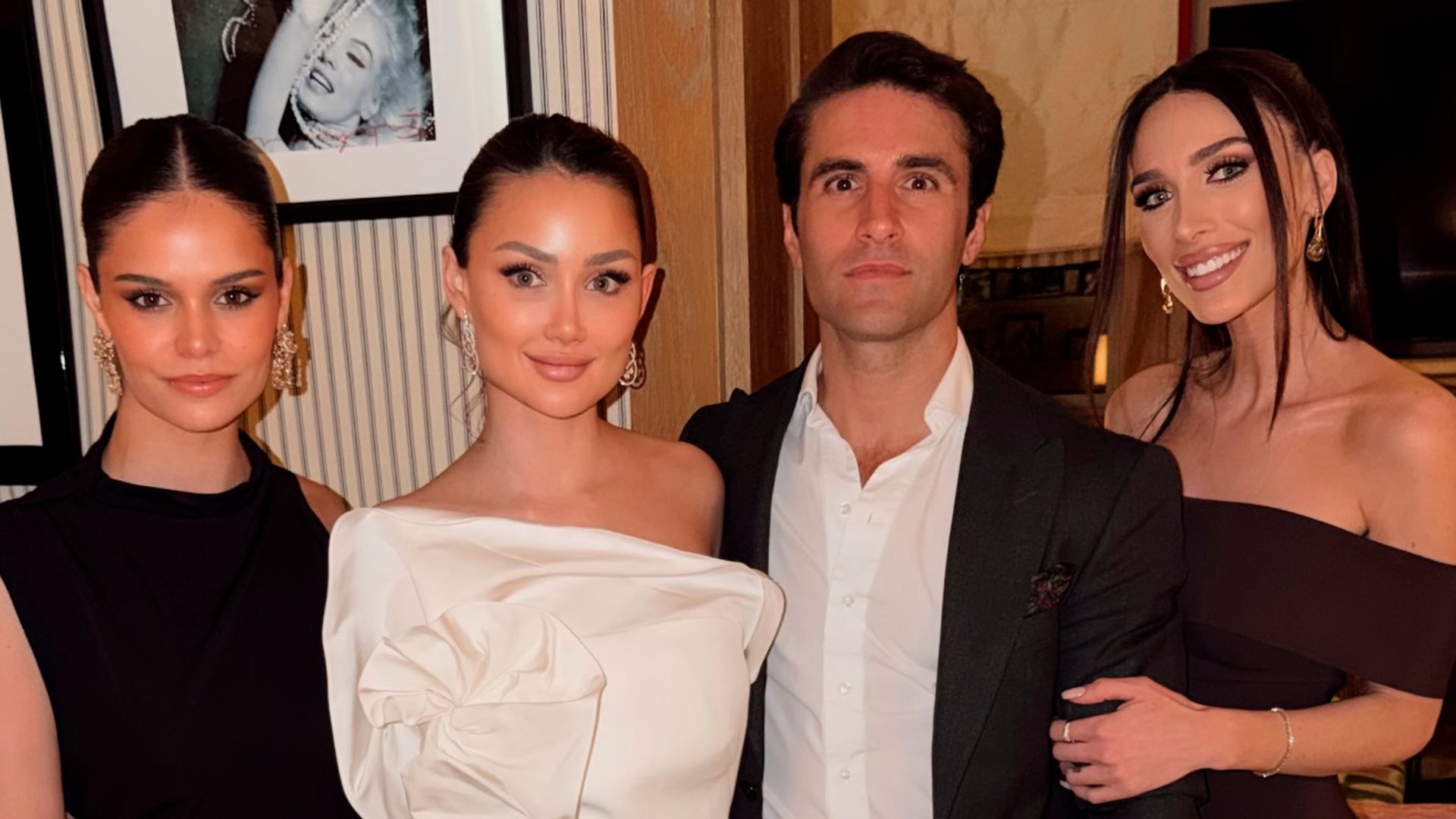 Carlota Cortina y Eugenio Gallego celebran su compromiso: la romántica fiesta de la nieta de Alicia Koplowitz
