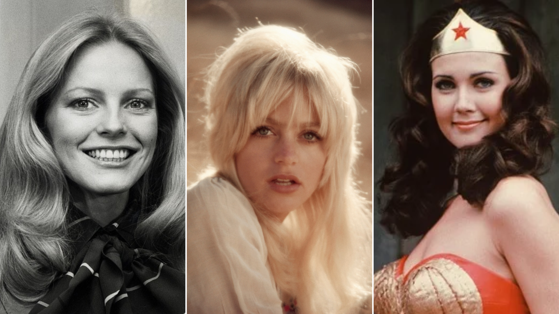 Tres de las seis actrices que enamoraban a todo el mundo en los años 70