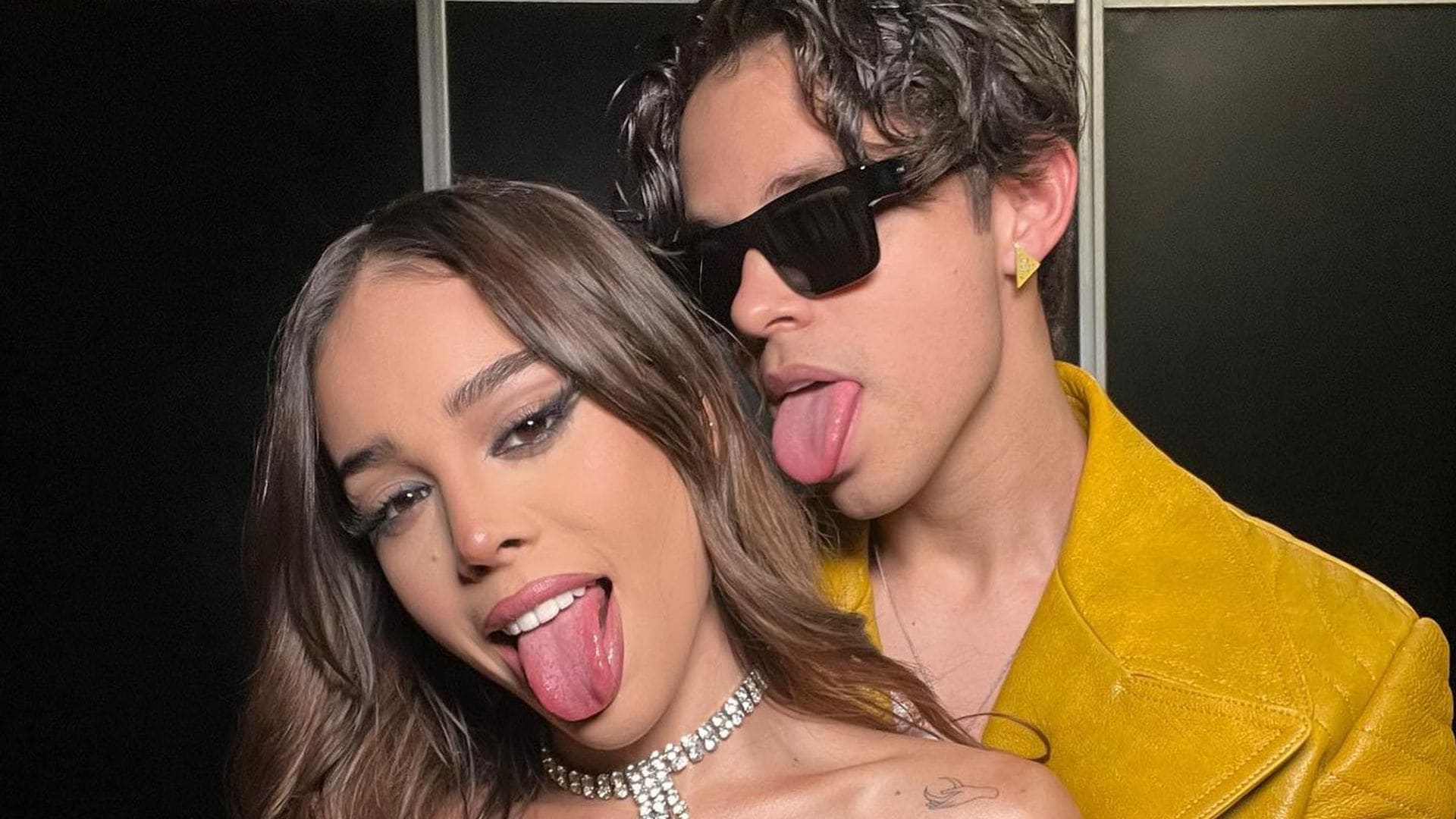 Danna Paola encantó a Alex Hoyer con su tierno mensaje de cumpleaños