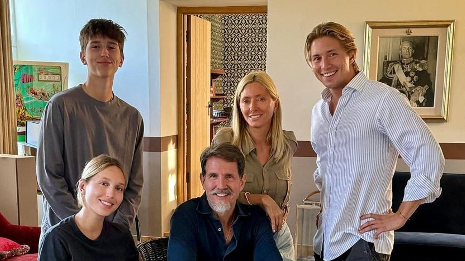 Pablo y Marie-Chantal de Grecia abren el álbum personal para felicitar a su hijo pequeño Arístides por su 16 cumpleaños