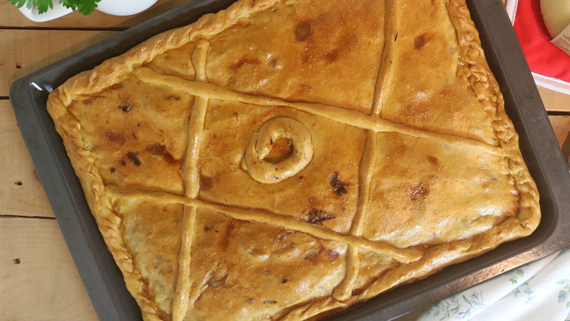 Empanada de lacón con queso D.O.P. Arzúa-Ulloa