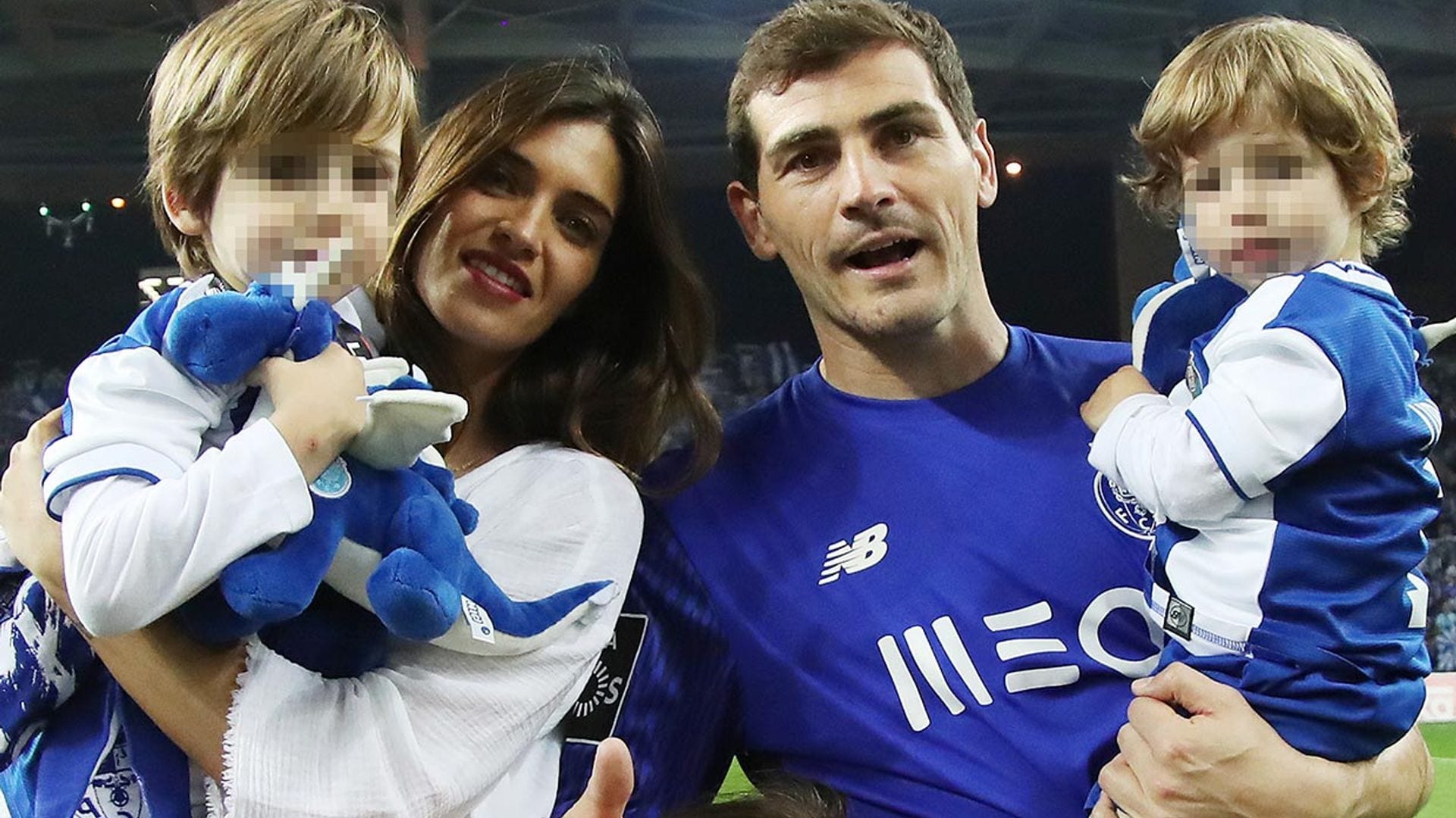 Iker Casillas entrena a un digno sucesor en la portería, su hijo Lucas