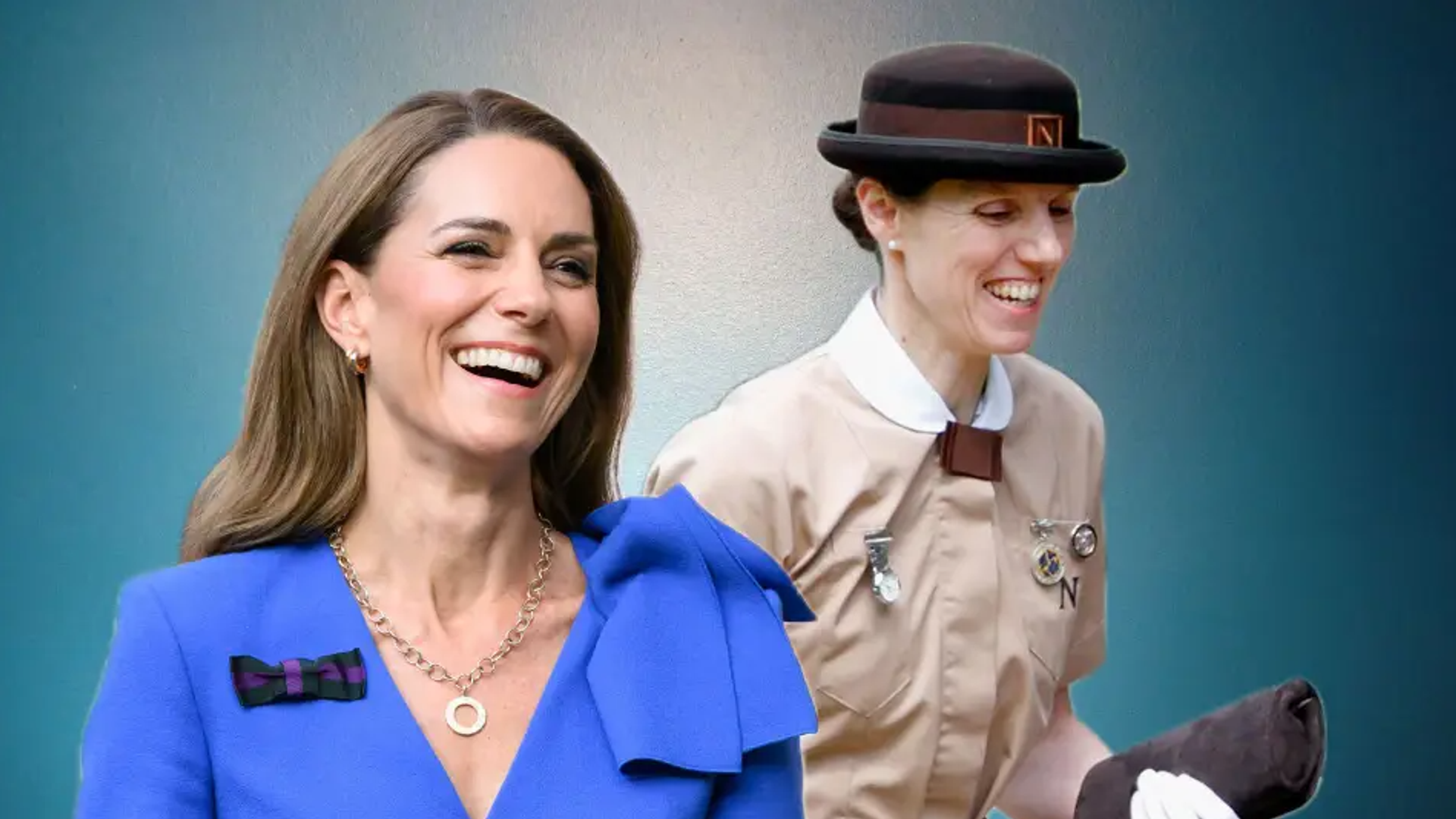 Kate Middleton y la niñera de sus hijos, María Teresa Turrión Borrallo
