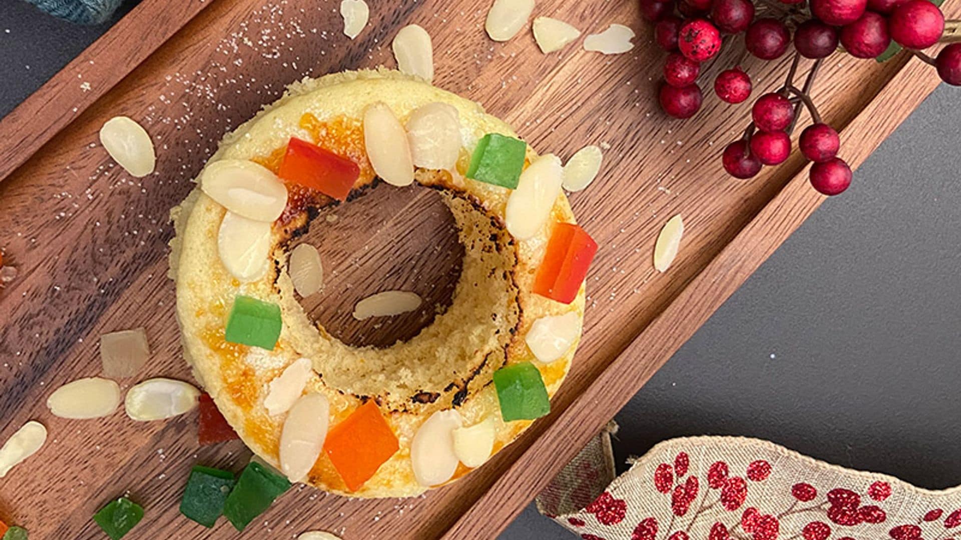 ¿Roscón de Reyes en 5 minutos? ¡Sí, es posible!