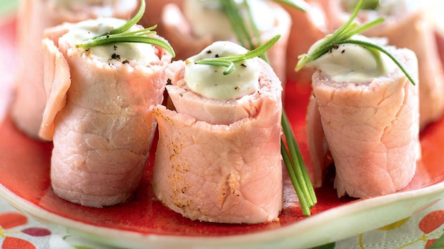 rollitos jamon