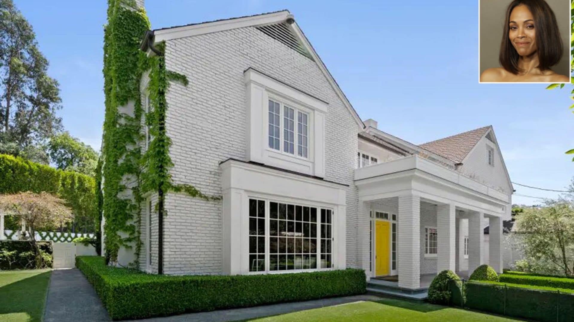 Así es la espectacular casa que Zoe Saldaña pone a la venta en Beverly Hills