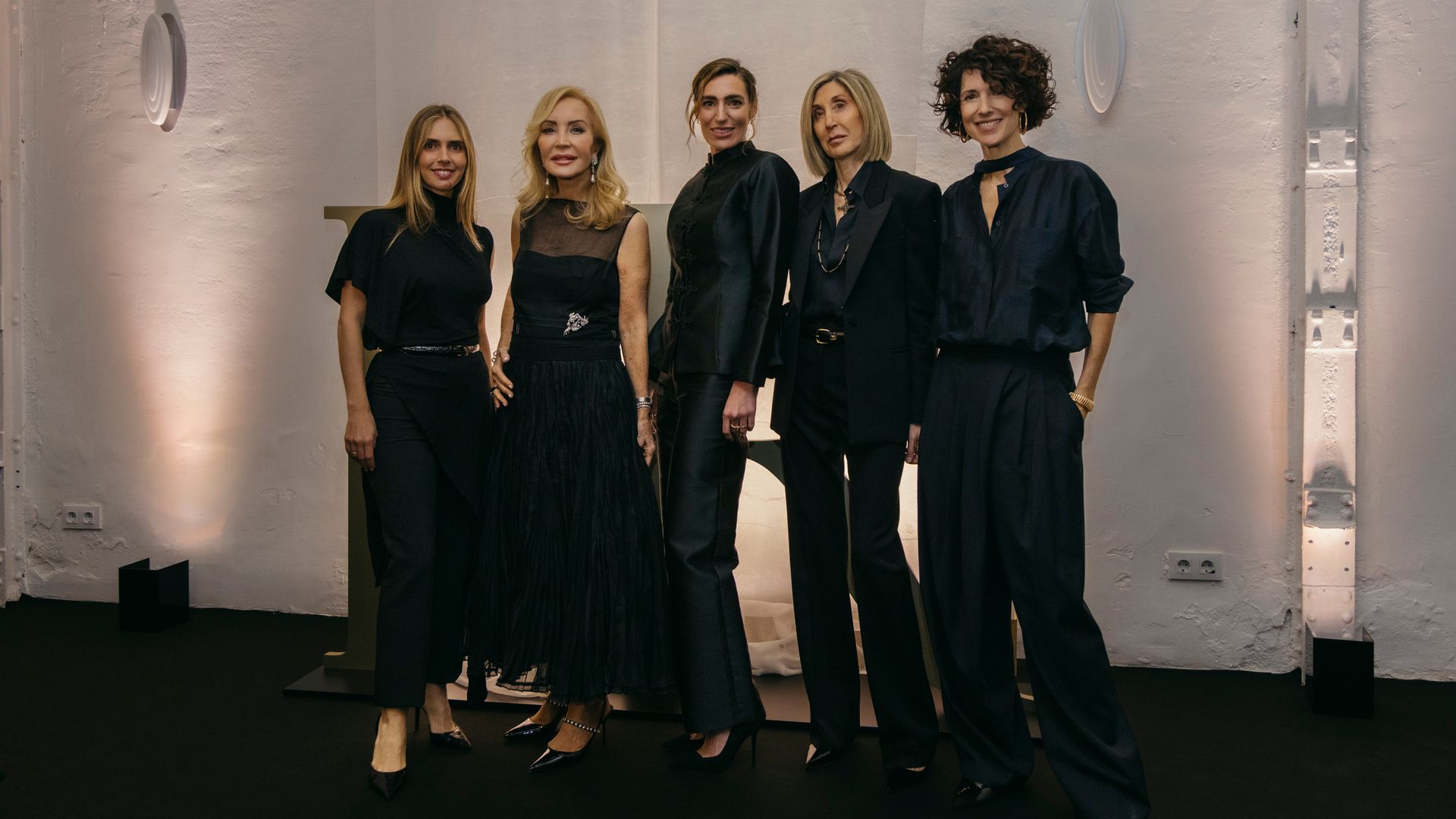 Embajadoras de Helena Rubinstein en la presentación de su último lanzamiento