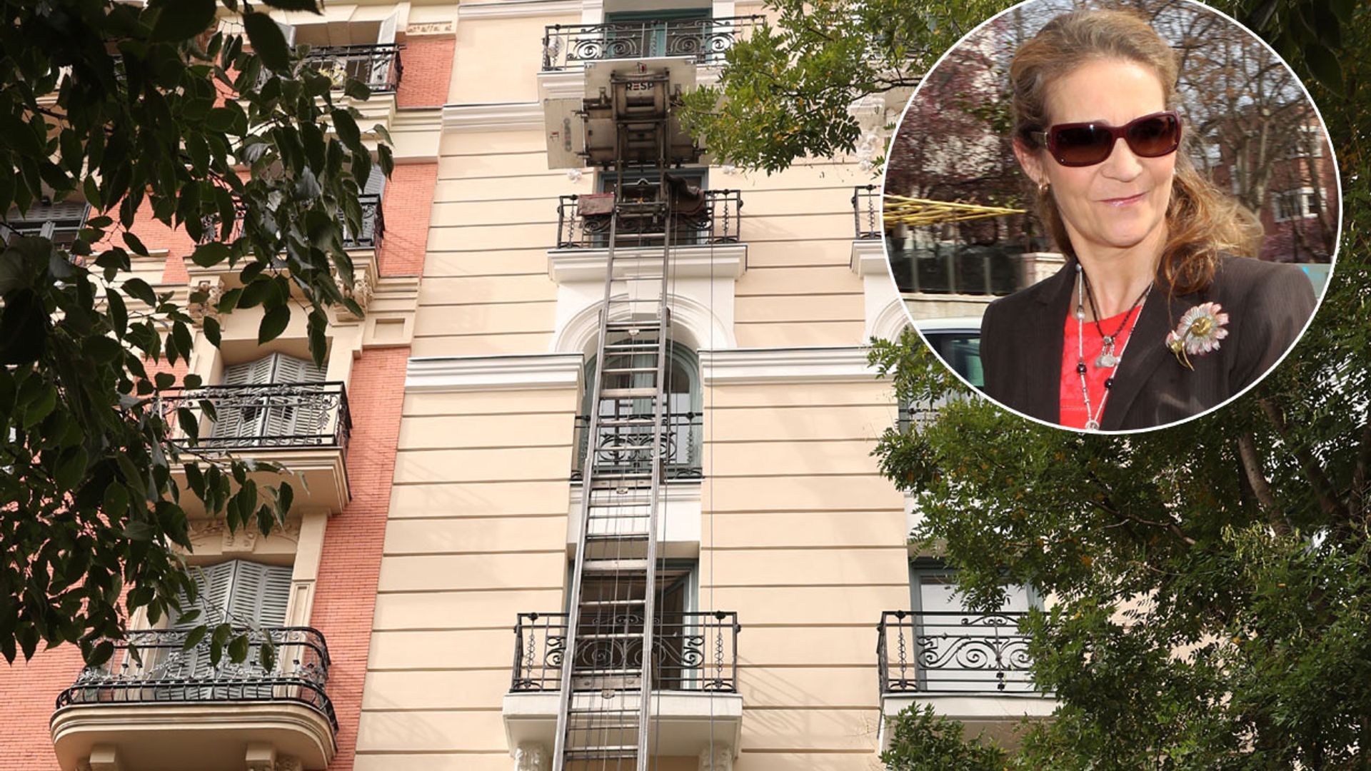 La mudanza de la infanta Elena que regresa a su hogar de siempre