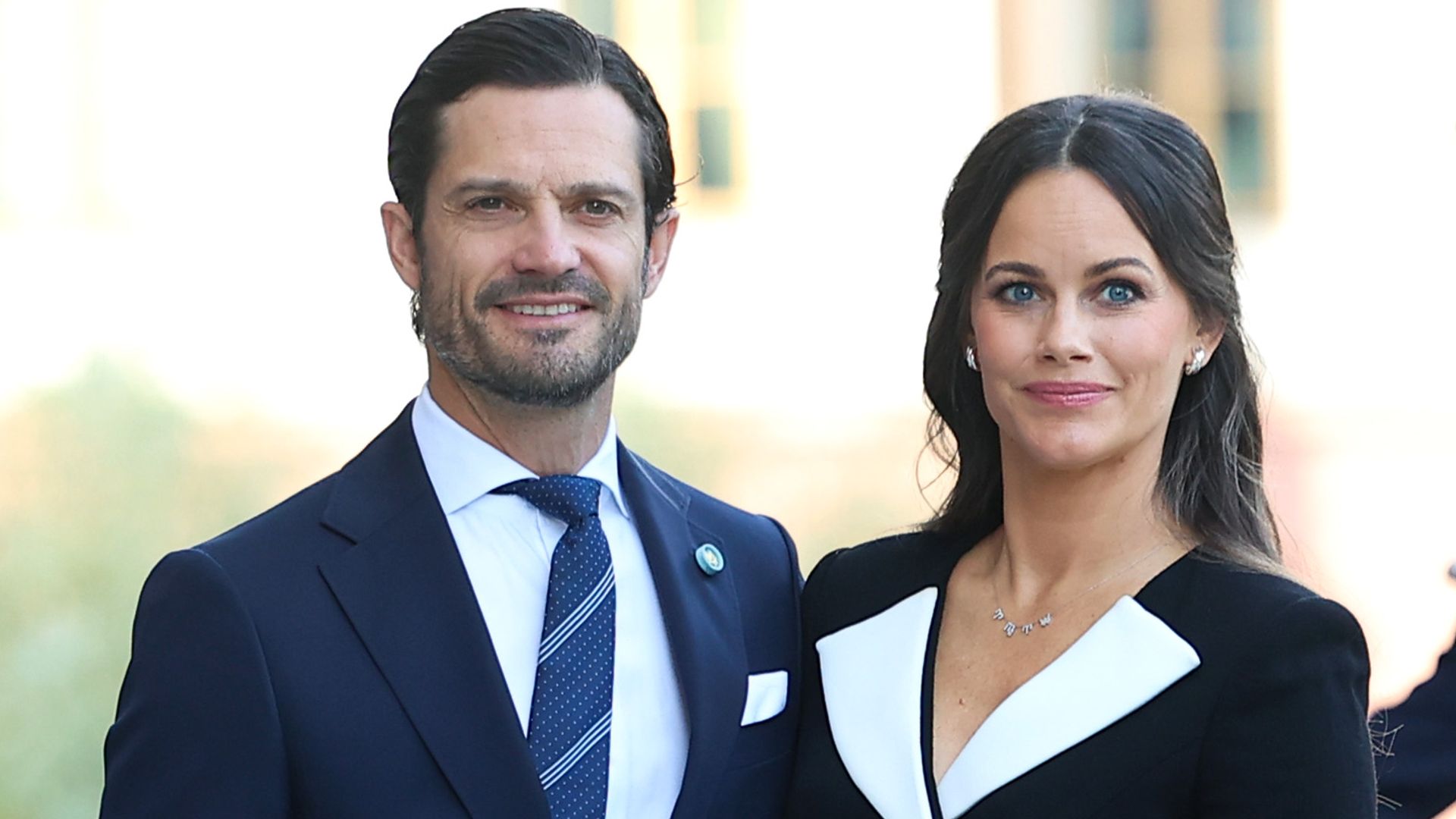 Carlos Felipe y Sofía de Suecia en la apertura del parlamento