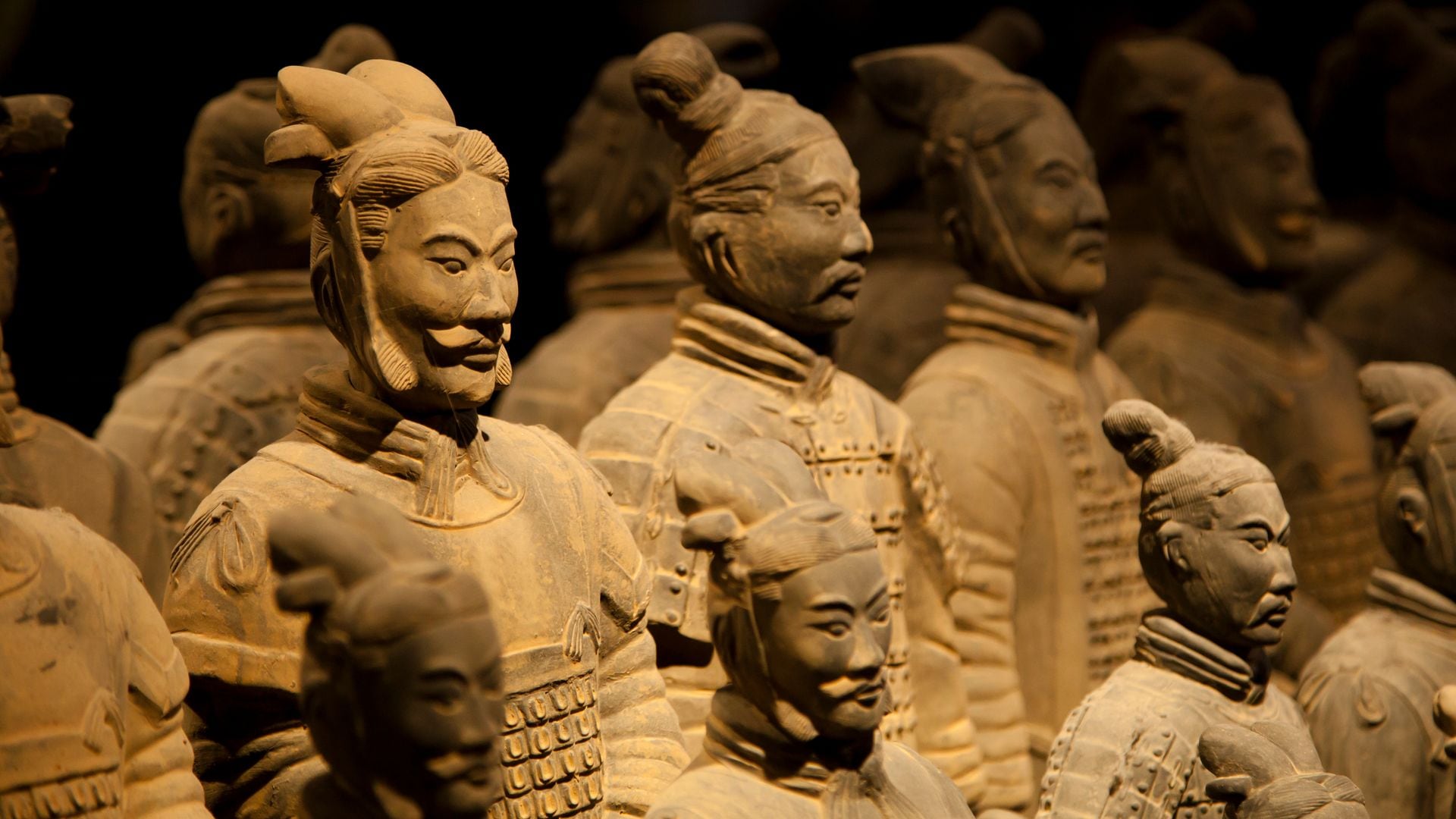 Guerreros de terracota de la ciudad de Xian, capital de la provincia de Shaanxi, China