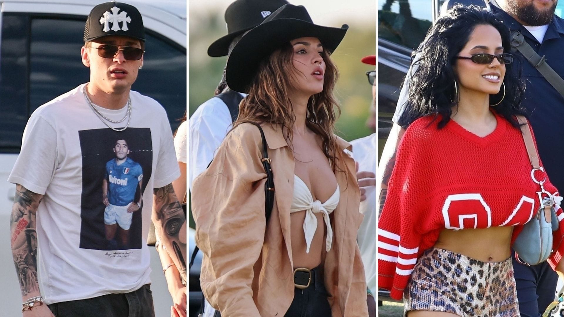 Eiza González, Peso Pluma y Becky G entre los latinos que conquistaron Coachella con su estilo