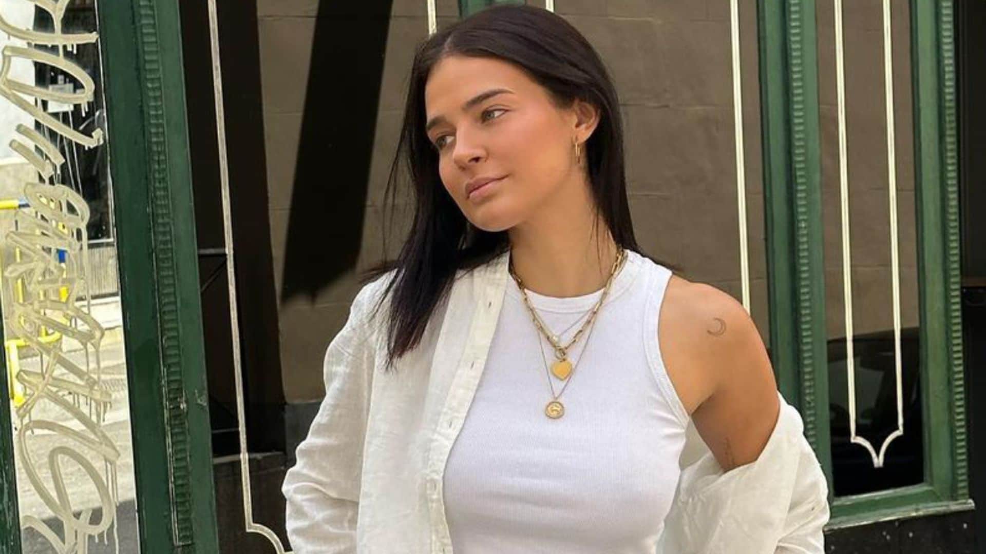 La reacción de Laura Escanes al preguntarle por el anillo de 7.000 euros que Risto le ha regalado a su novia
