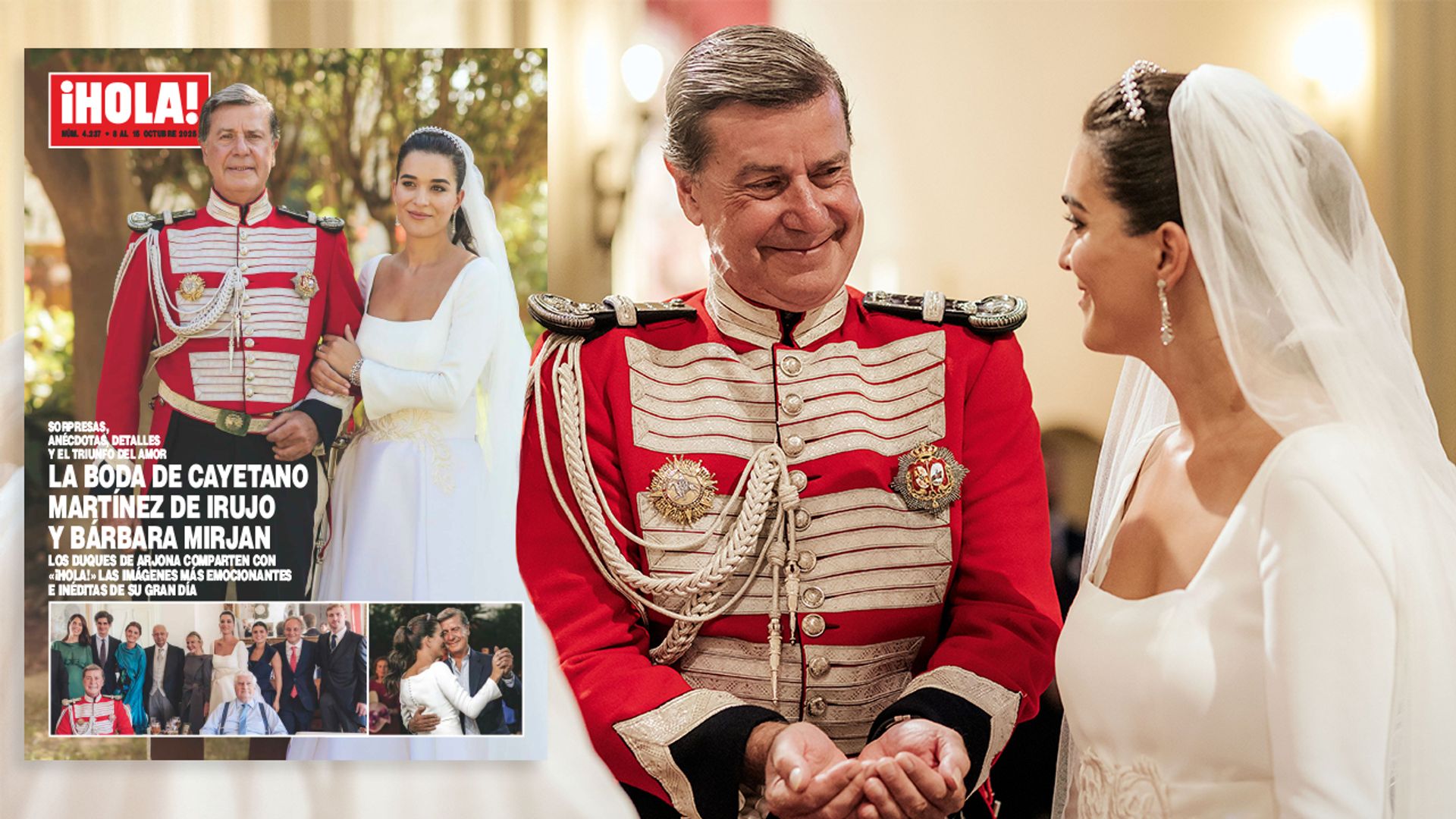 Desde dentro, así fue el 'sí, quiero' de Cayetano y Bárbara: del 'tirón de orejas' de Ignacio Sánchez-Dalp al homenaje a Cayetana de Alba
