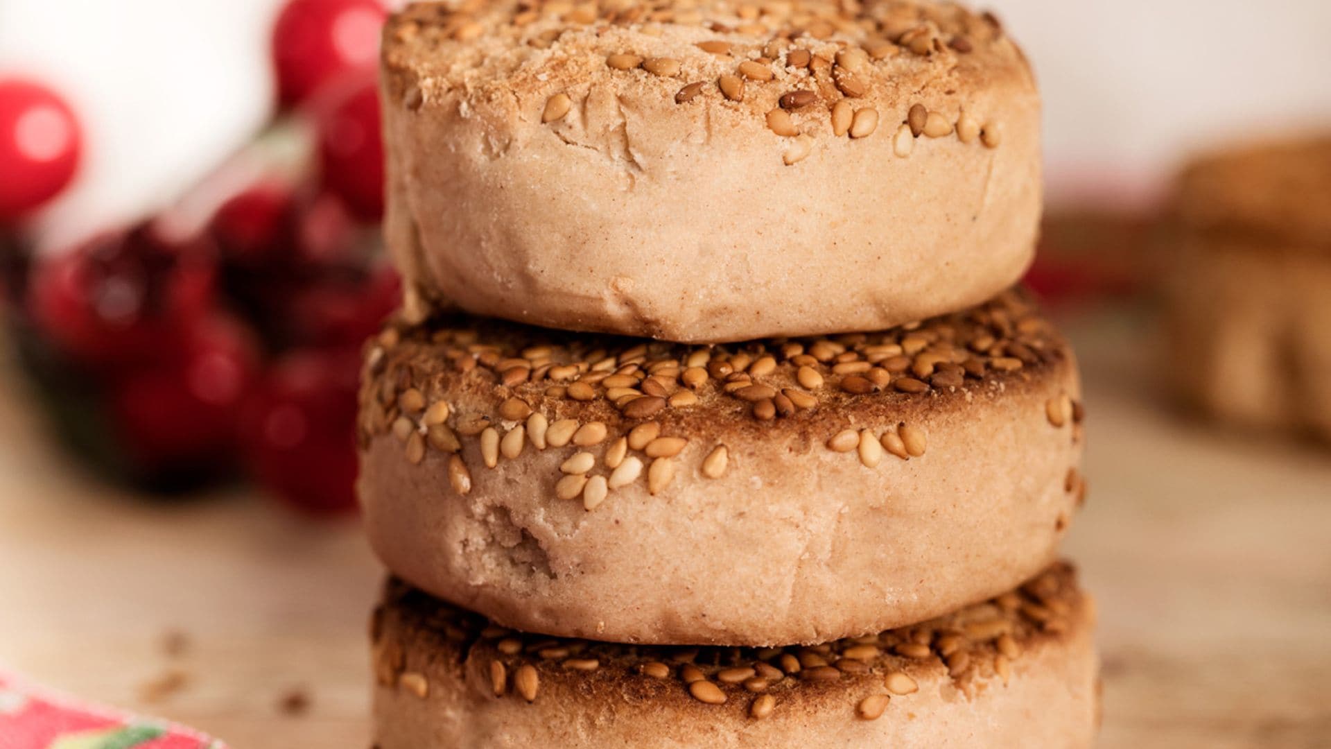 Polvorones con avena