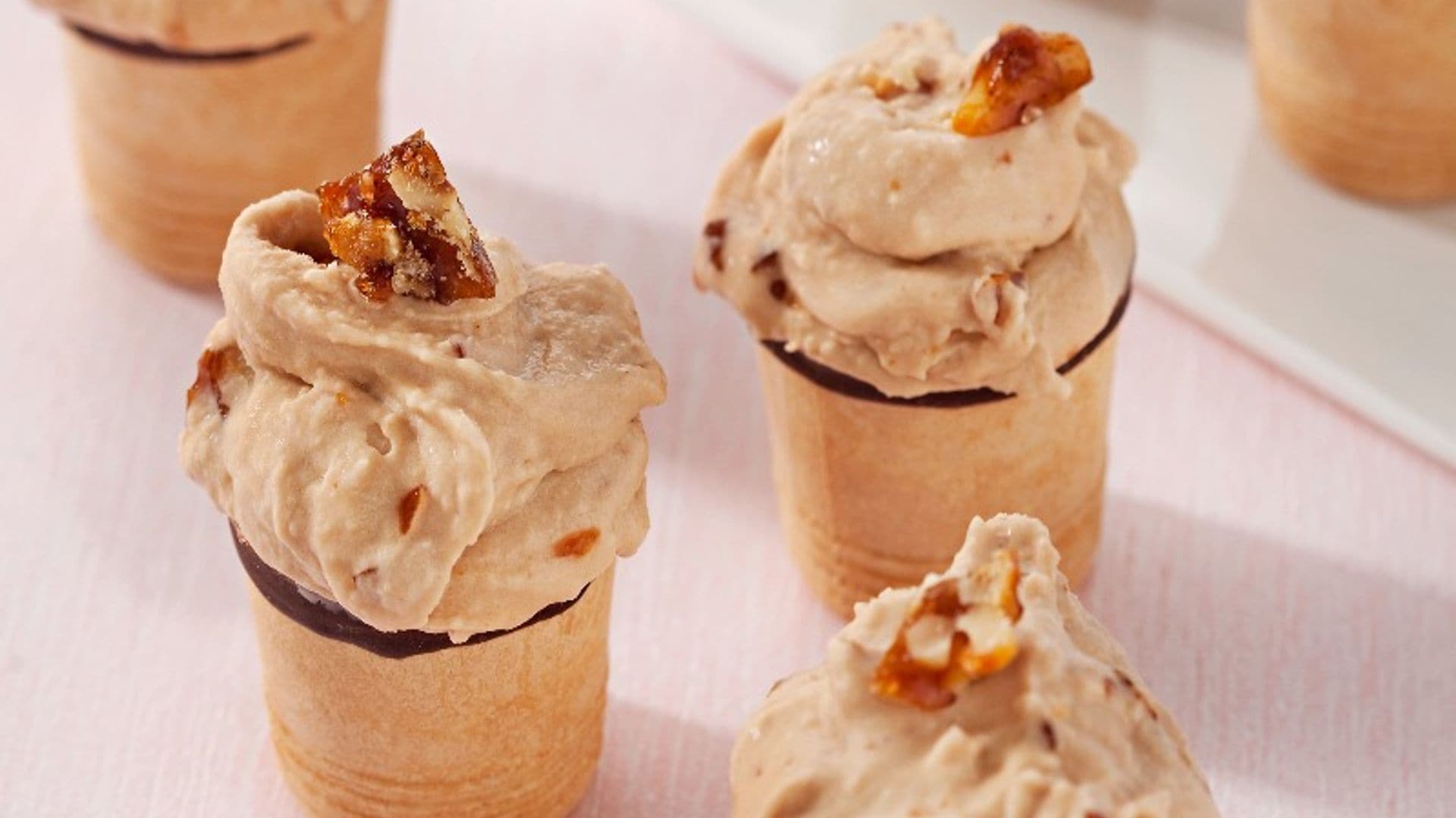 Helado de dulce de leche