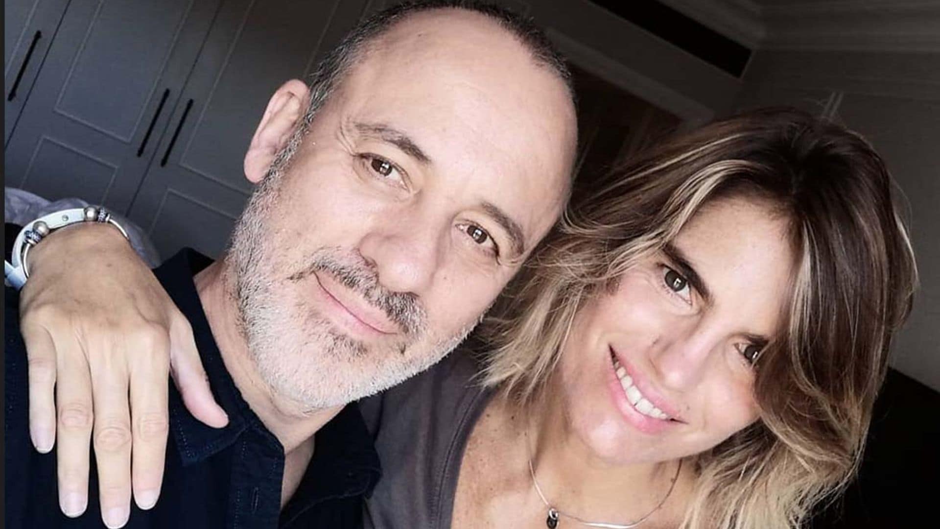 Javier Gutiérrez le declara su amor a Carmen Demaría, su actual pareja y madre de su segundo hijo