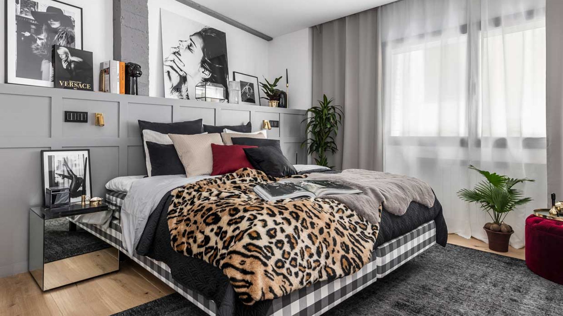 Un piso de lujo que versiona el estilo nórdico para hacerlo más glamuroso y sofisticado