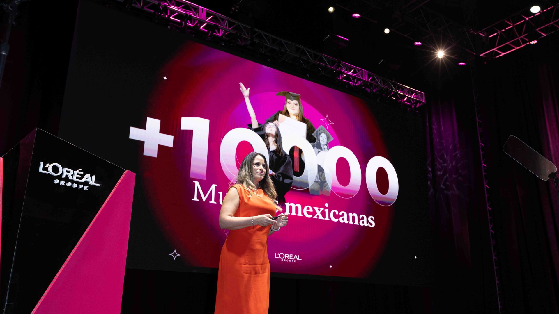 Araceli Becerril fue vocera de parte de L’Oréal Groupe.